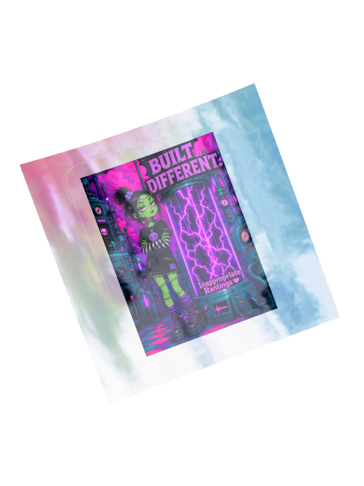 Built Different Sticker Sheet product image (5)