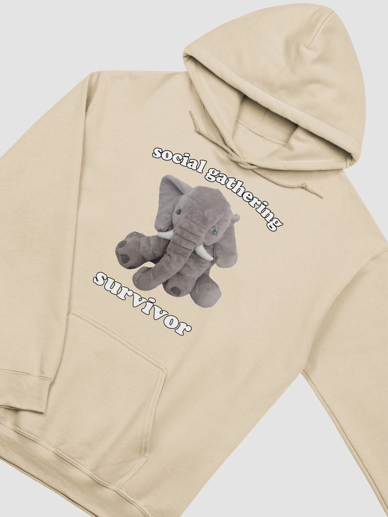 Social gathering survivor Hoodie product image (3)