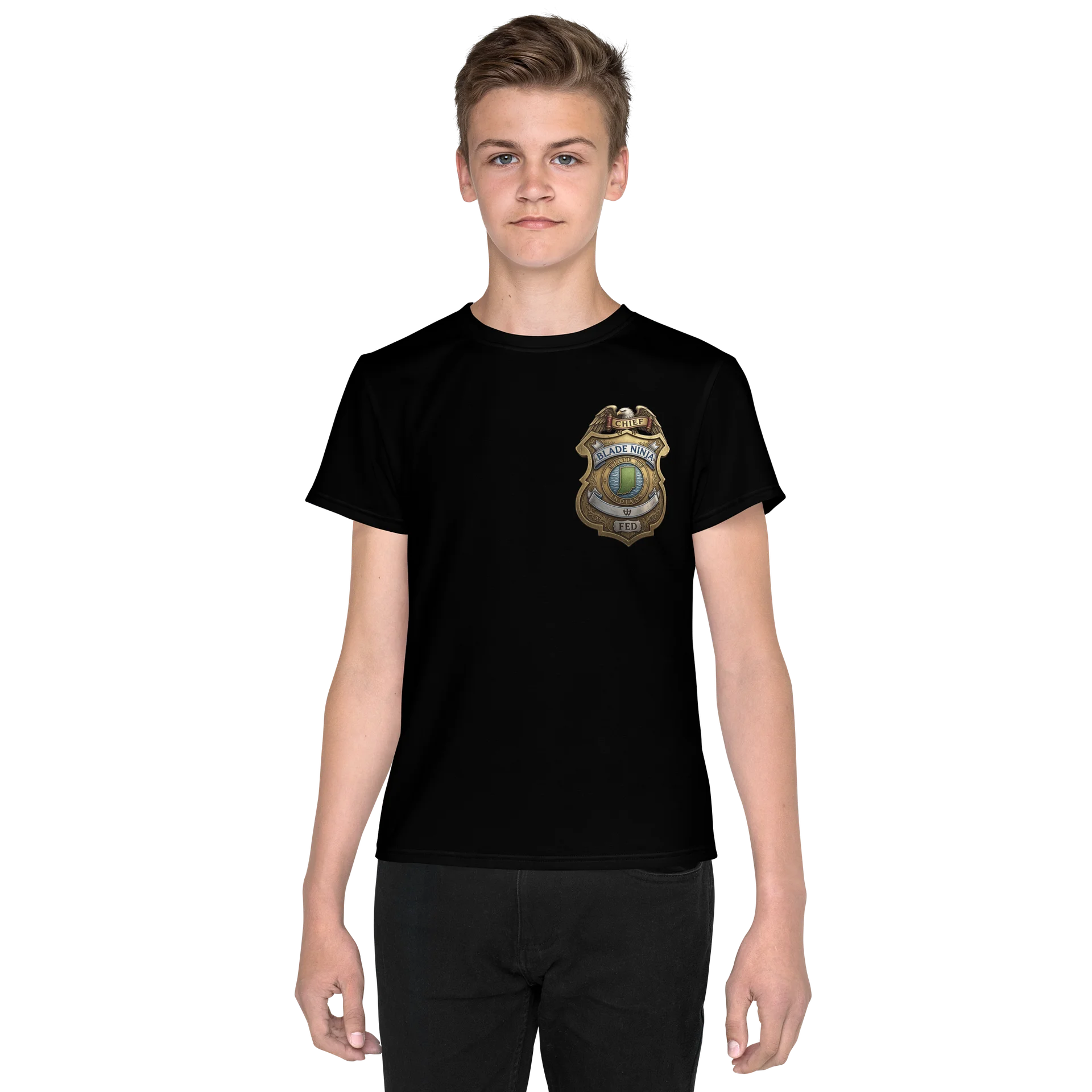 Blade Ninja Chief Badge Youth Tee product image (1)