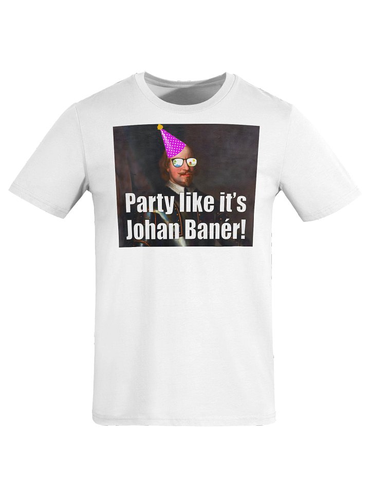 Party like it's Johan Banér (Organic unisex T-shirt) product image (1)