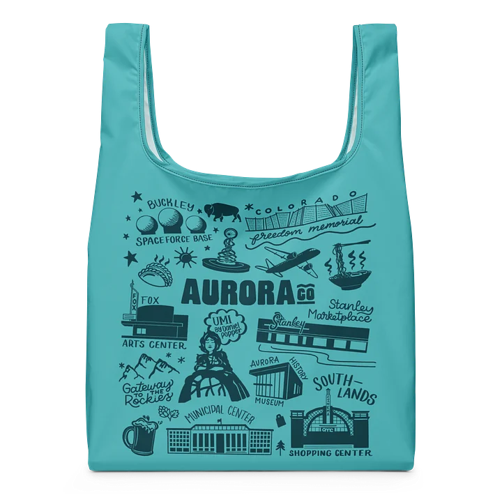 Aurora Landmarks Shopping Bag product image (1)
