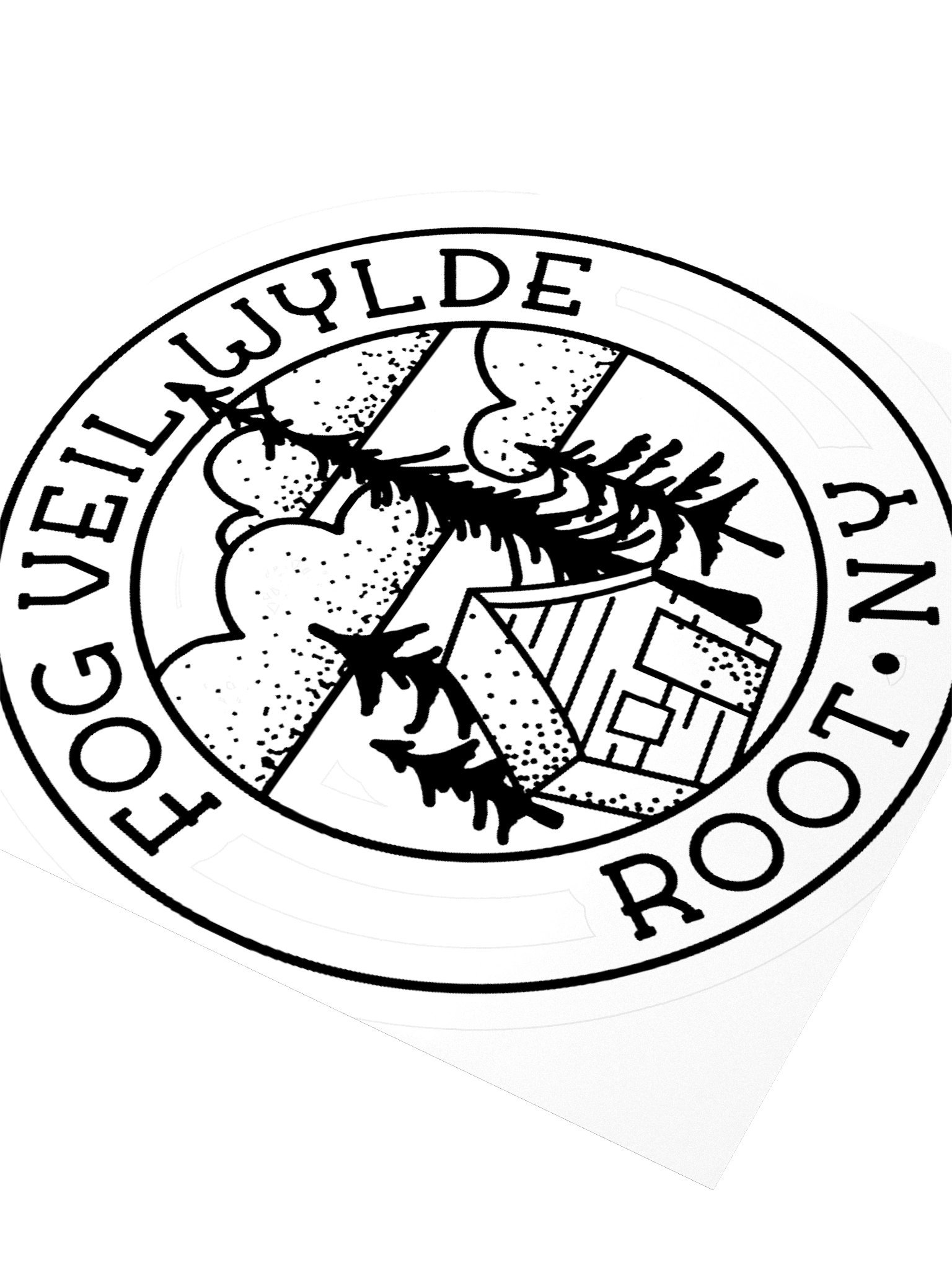 Fog Veil Wylde Seal Sticker product image (5)