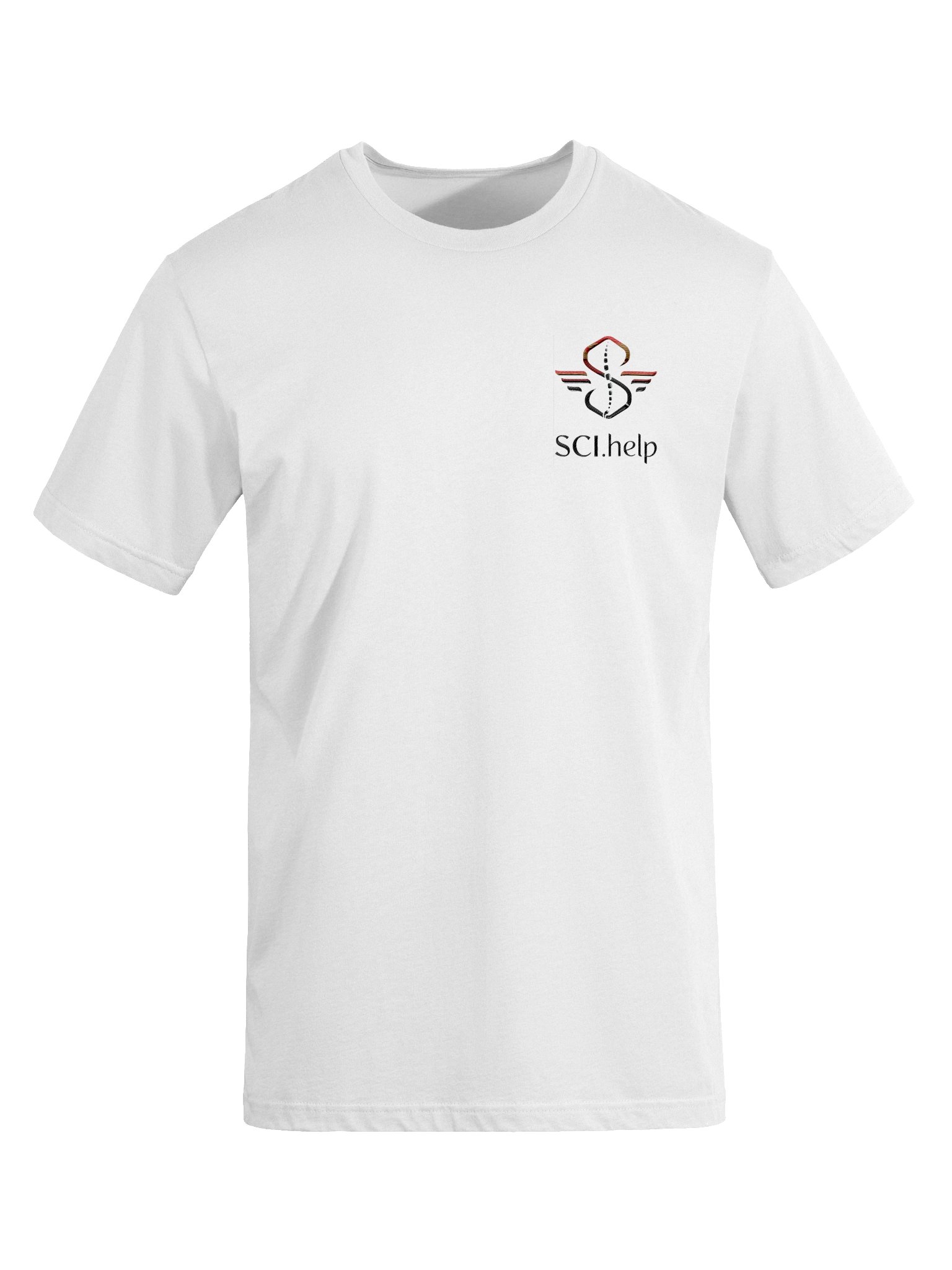 Embroidered SCI.help White Tee product image (5)