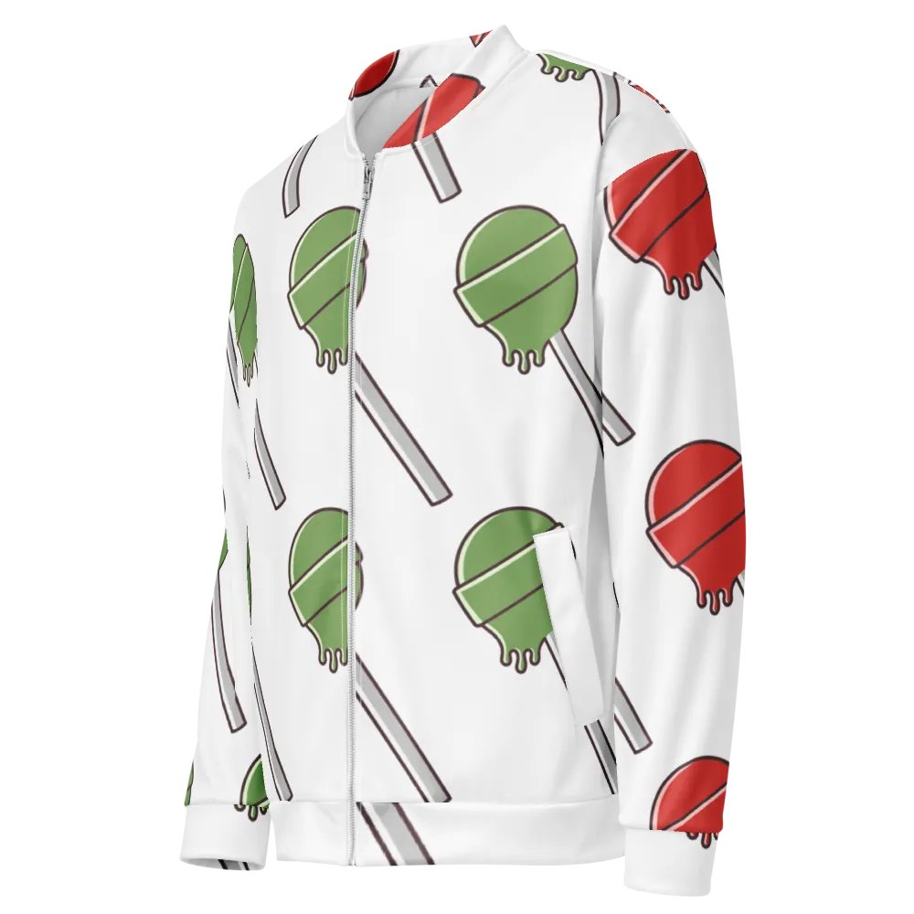 Lollipop Grid All-Over Bomber Jacket product image (7)