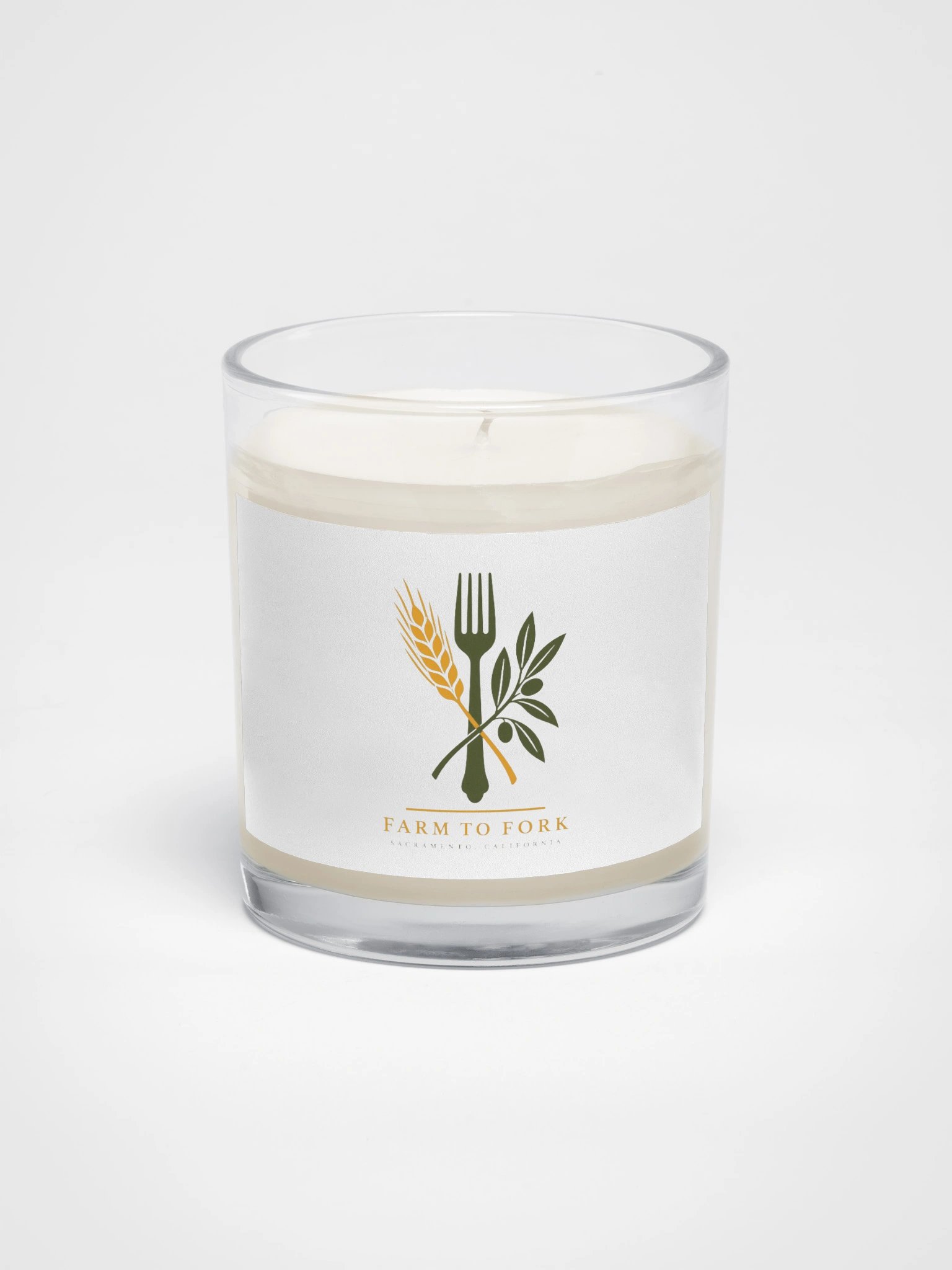 Farm To Fork Soy Candle - Sacramento Kitchen Candle product image (1)