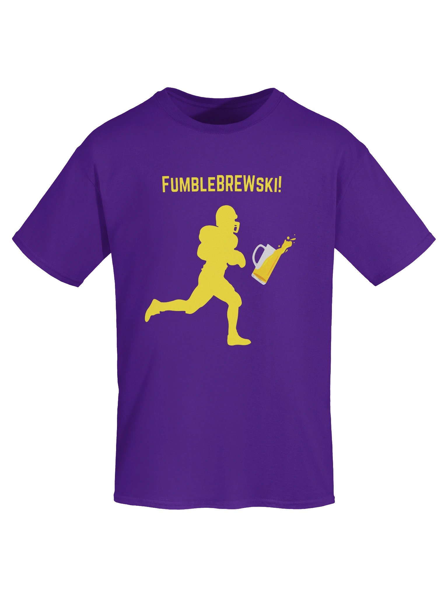 FumbleBREWski T-Shirt Purple product image (5)