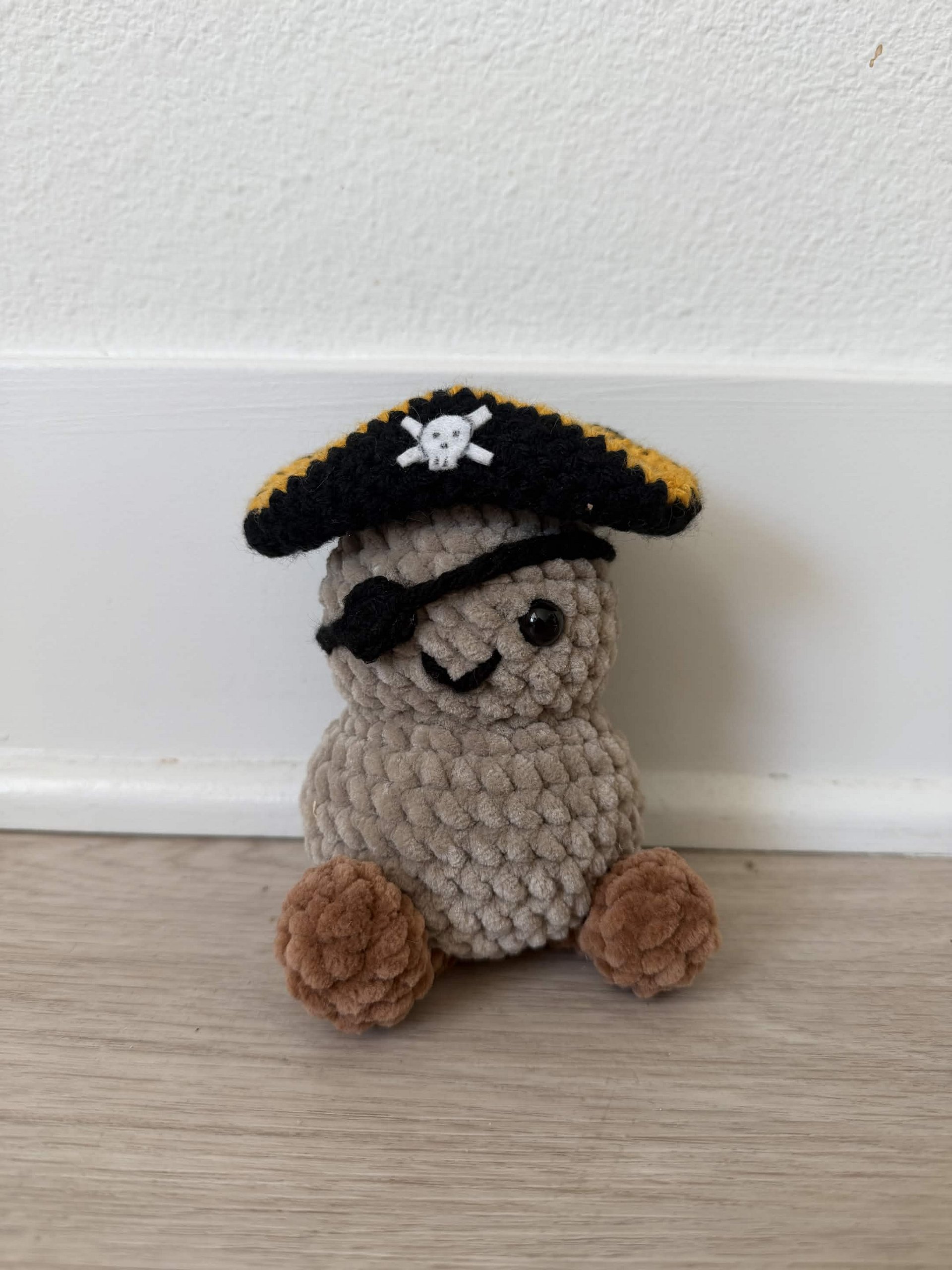 Lil' NutNut Pirate Hat & Eyepatch (Nut NOT Included) product image (1)