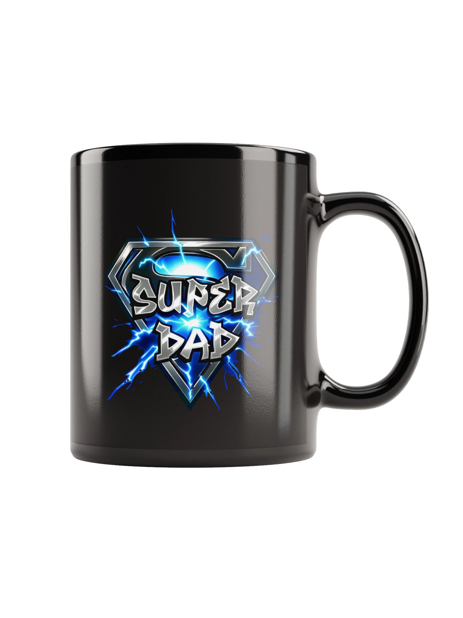 Super Dad Blue Lightning Coffee Mug product image (3)