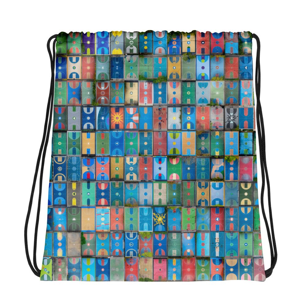 SHOOTING HOOPS NYC - Drawstring Bag product image (1)