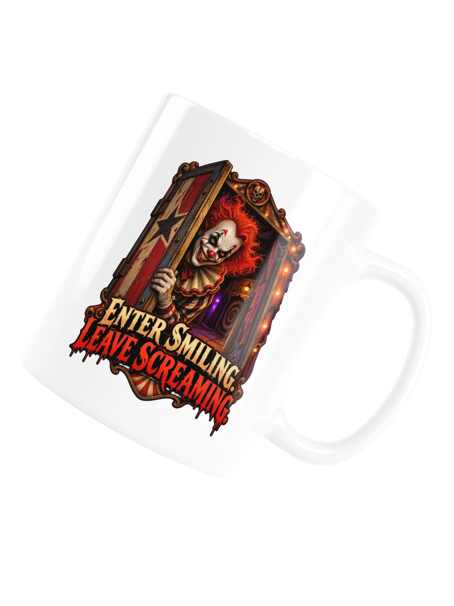 ENTER SMILING. LEAVE SCREAMING - MUG product image (17)