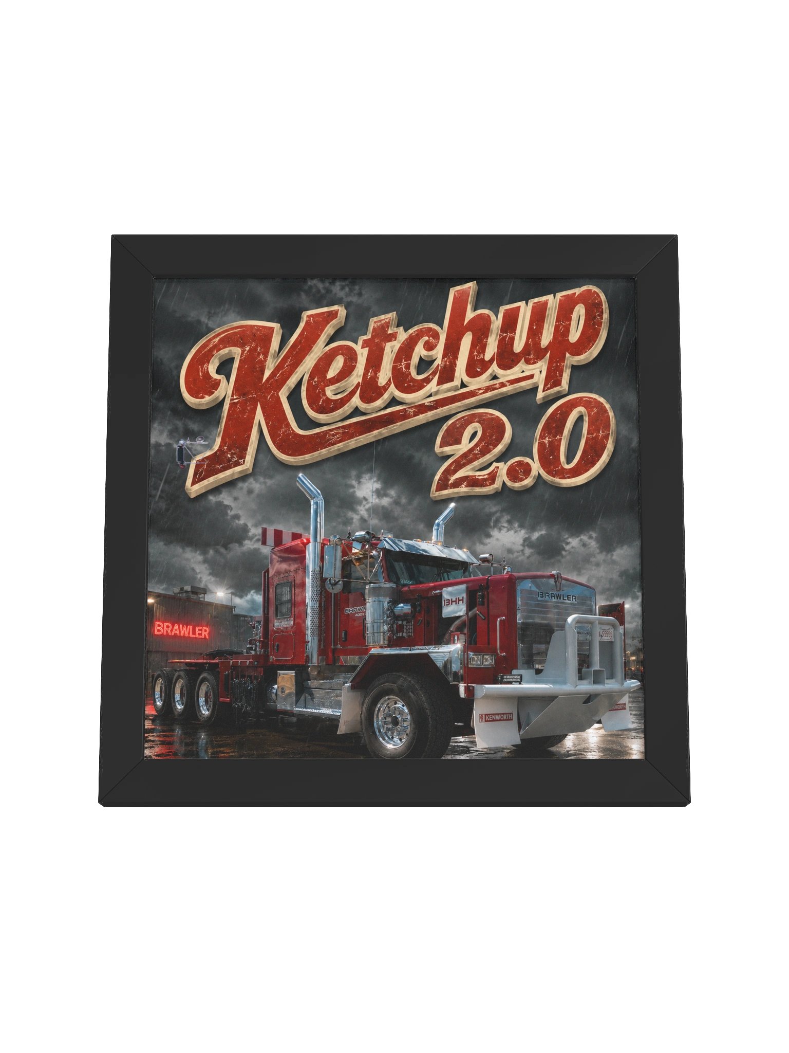 KETCHUP 2.0 FRAMED POSTER product image (4)