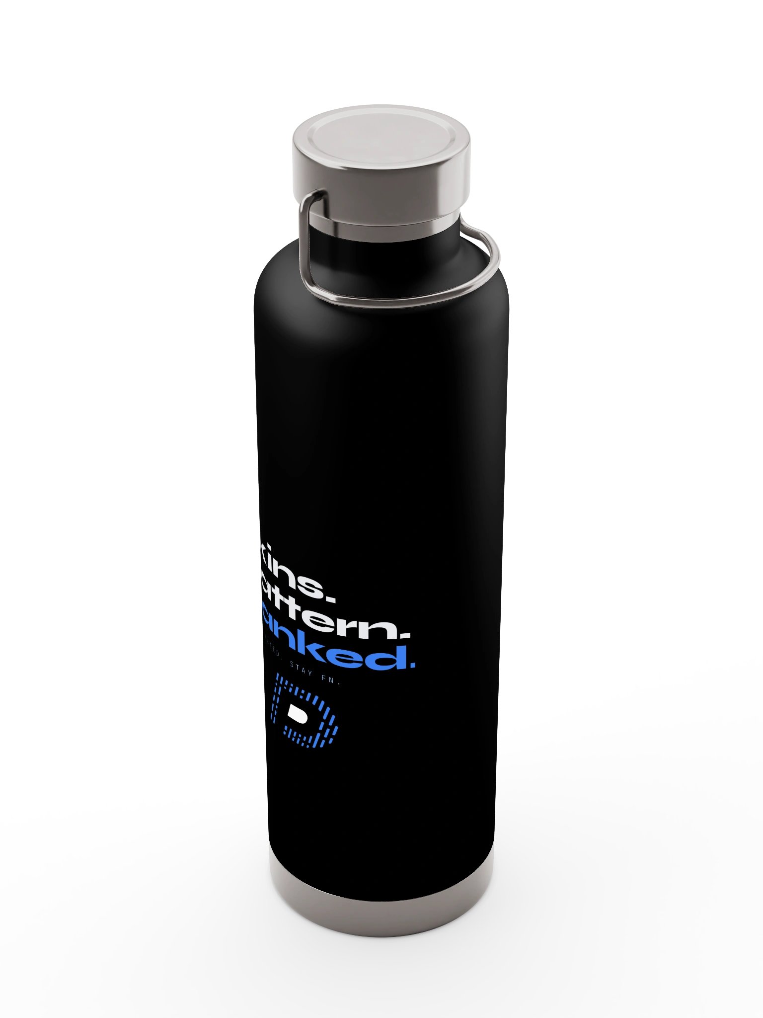 Skins. Pattern. Ranked. Insulated Bottle 22 oz product image (5)