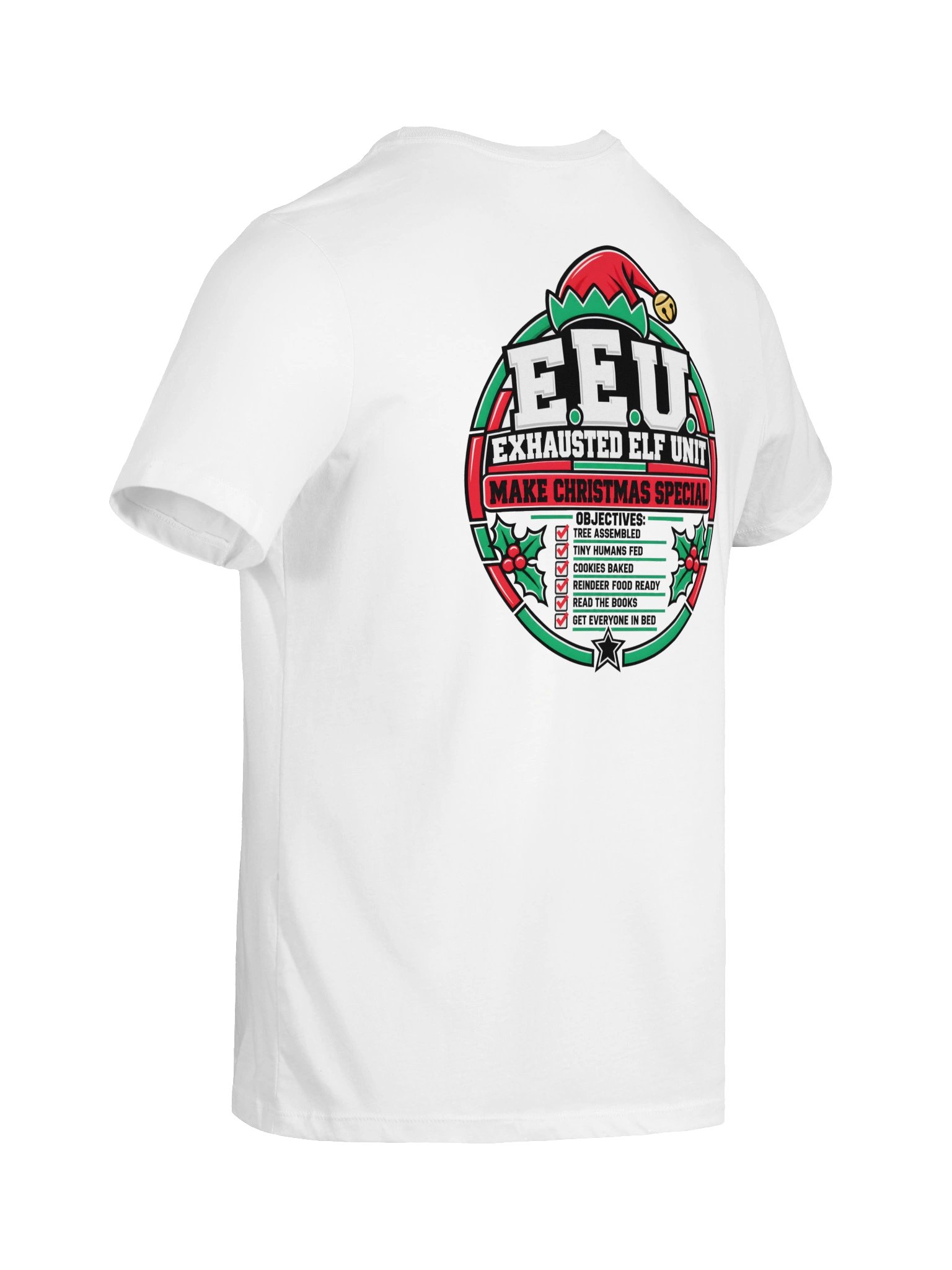 Exhausted Elf Unit Women's Relaxed-Fit Tee | White product image (10)