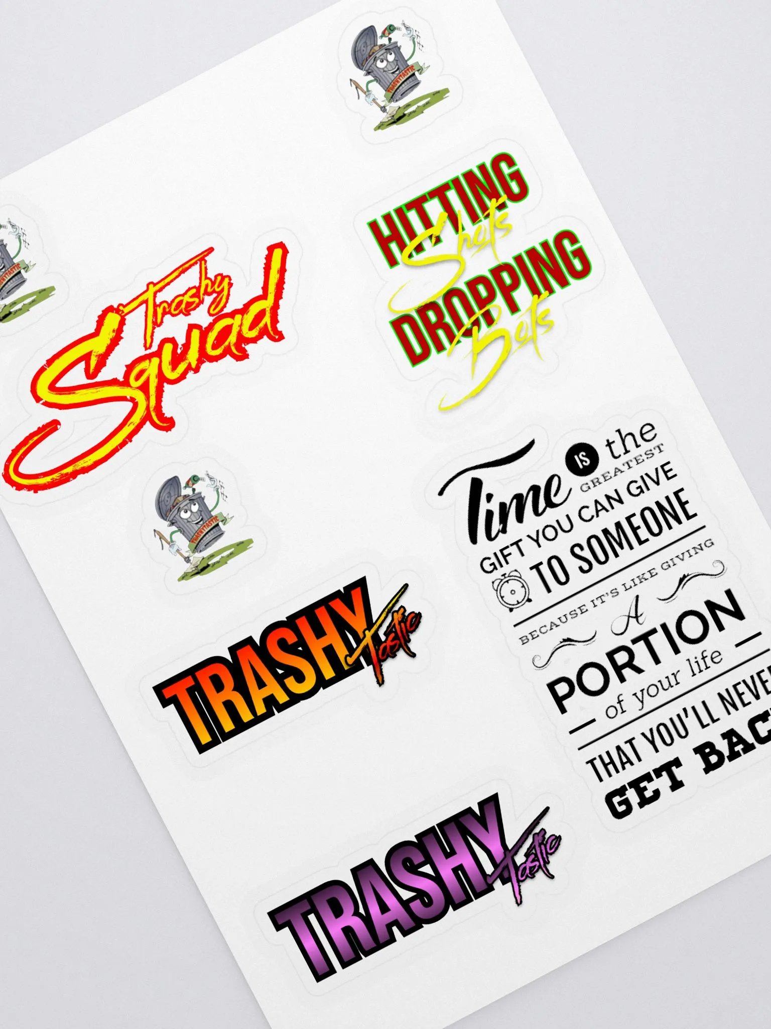 TRASHY MULTI STICKER product image (2)