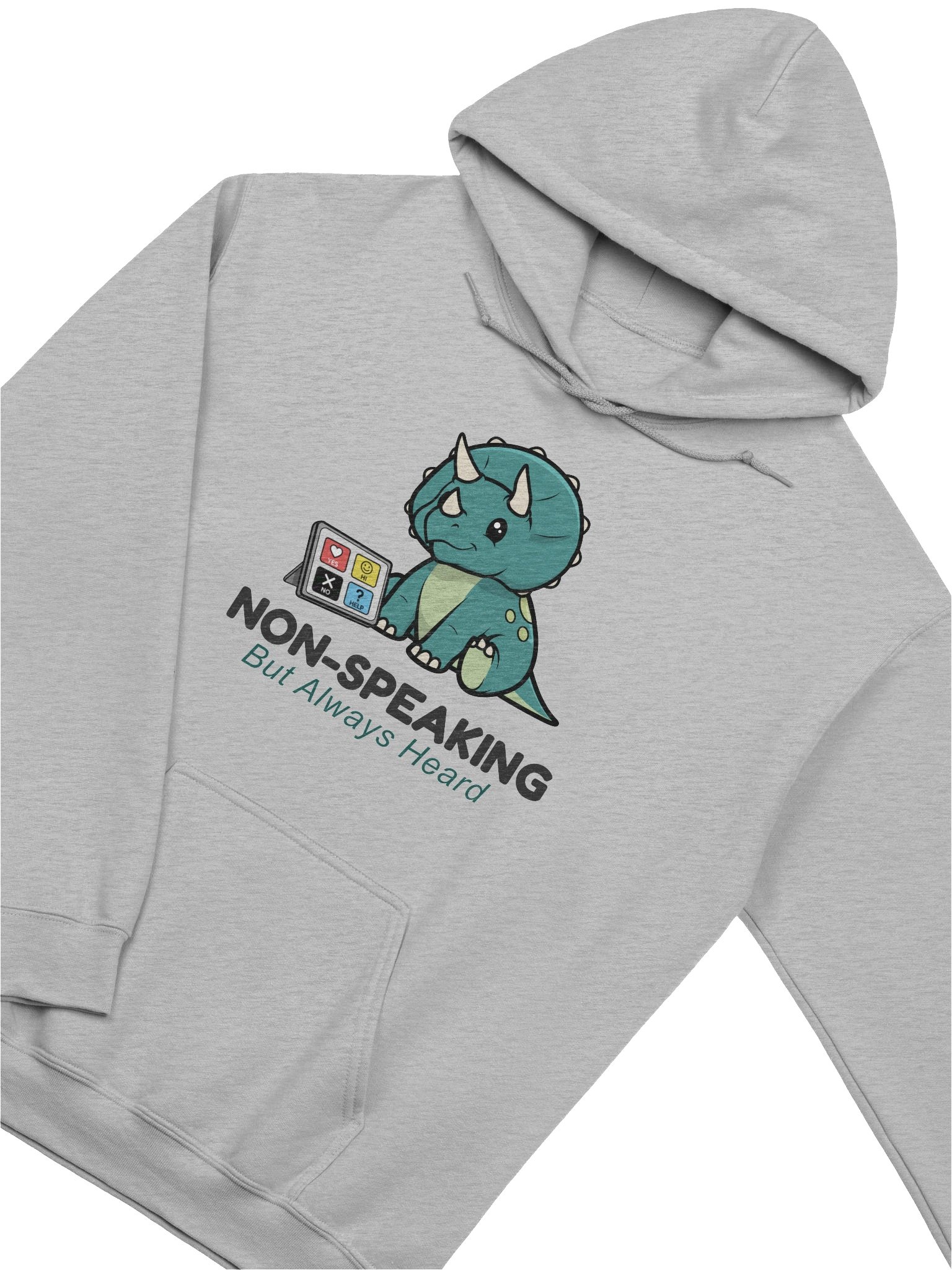 Non-Speaking, But Always Heard - Hoodie product image (20)