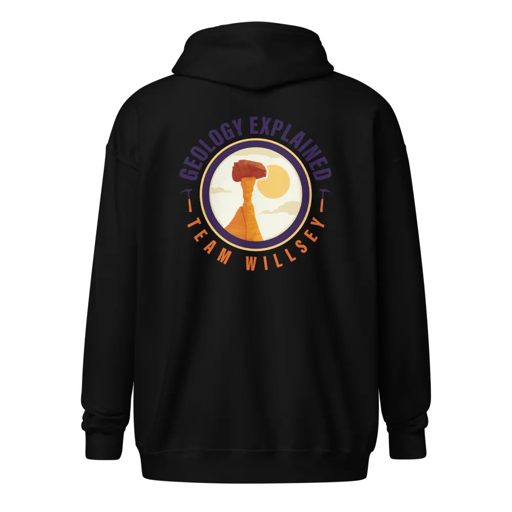 Sunrise Geology Zip Hoodie product image (4)