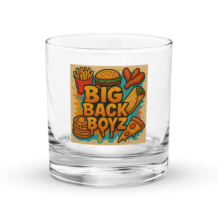 Big Back Boyz Rocks Glass product image (1)