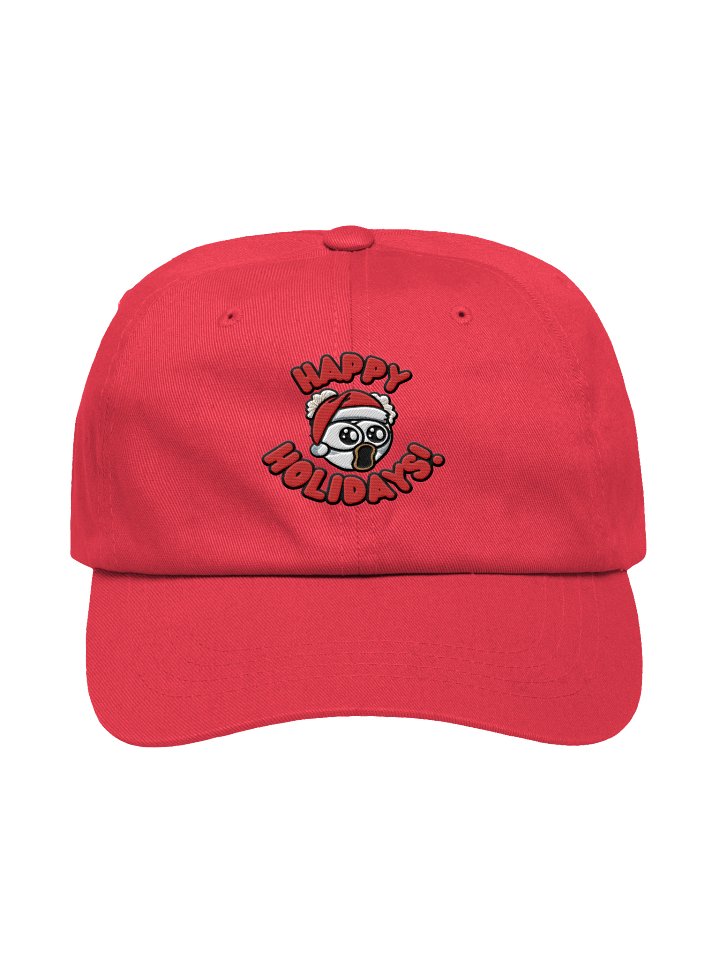 Happy Holidays Poggers Dad Hat product image (17)