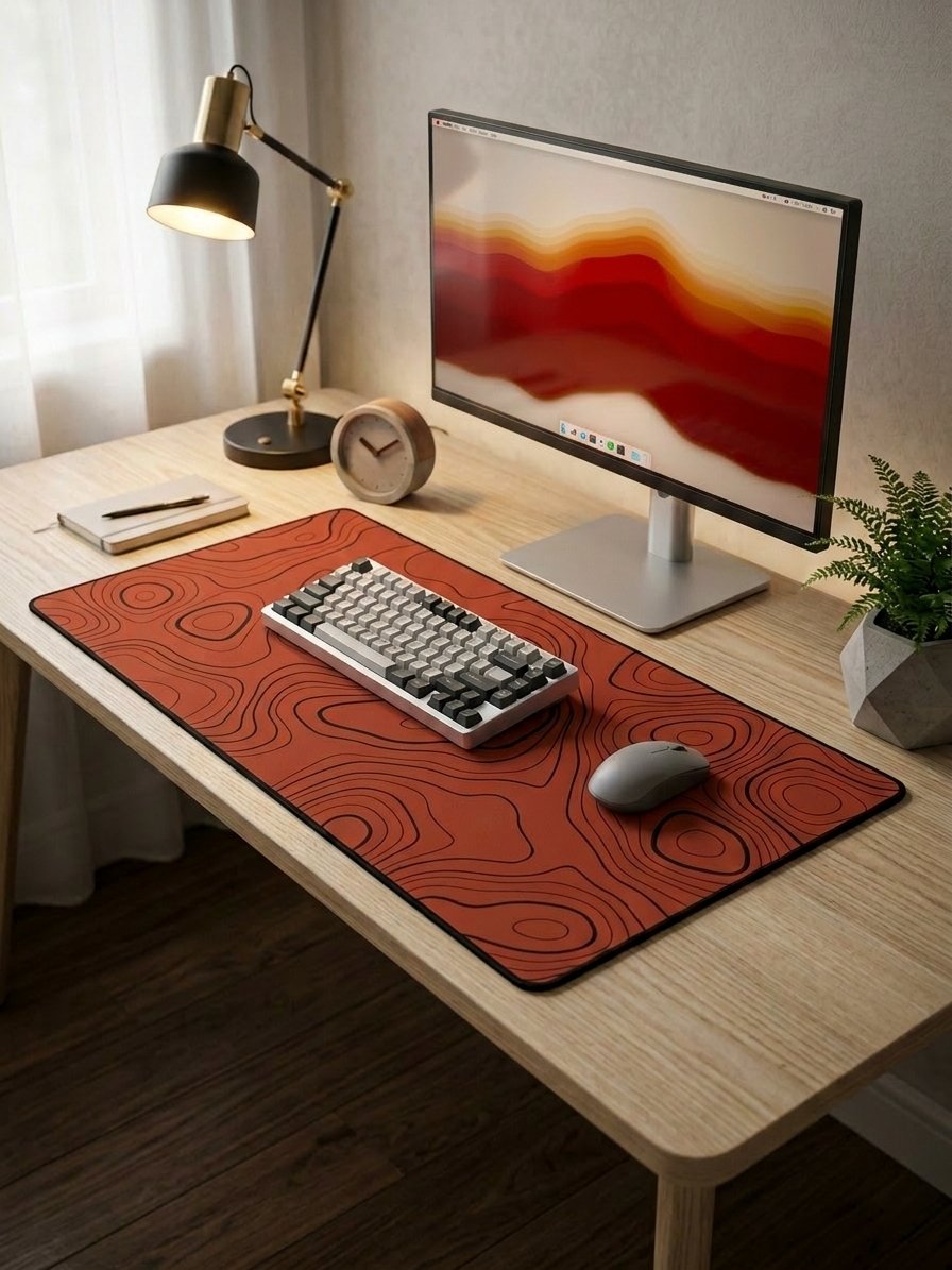 High Ground desk mat (terracotta) product image (3)