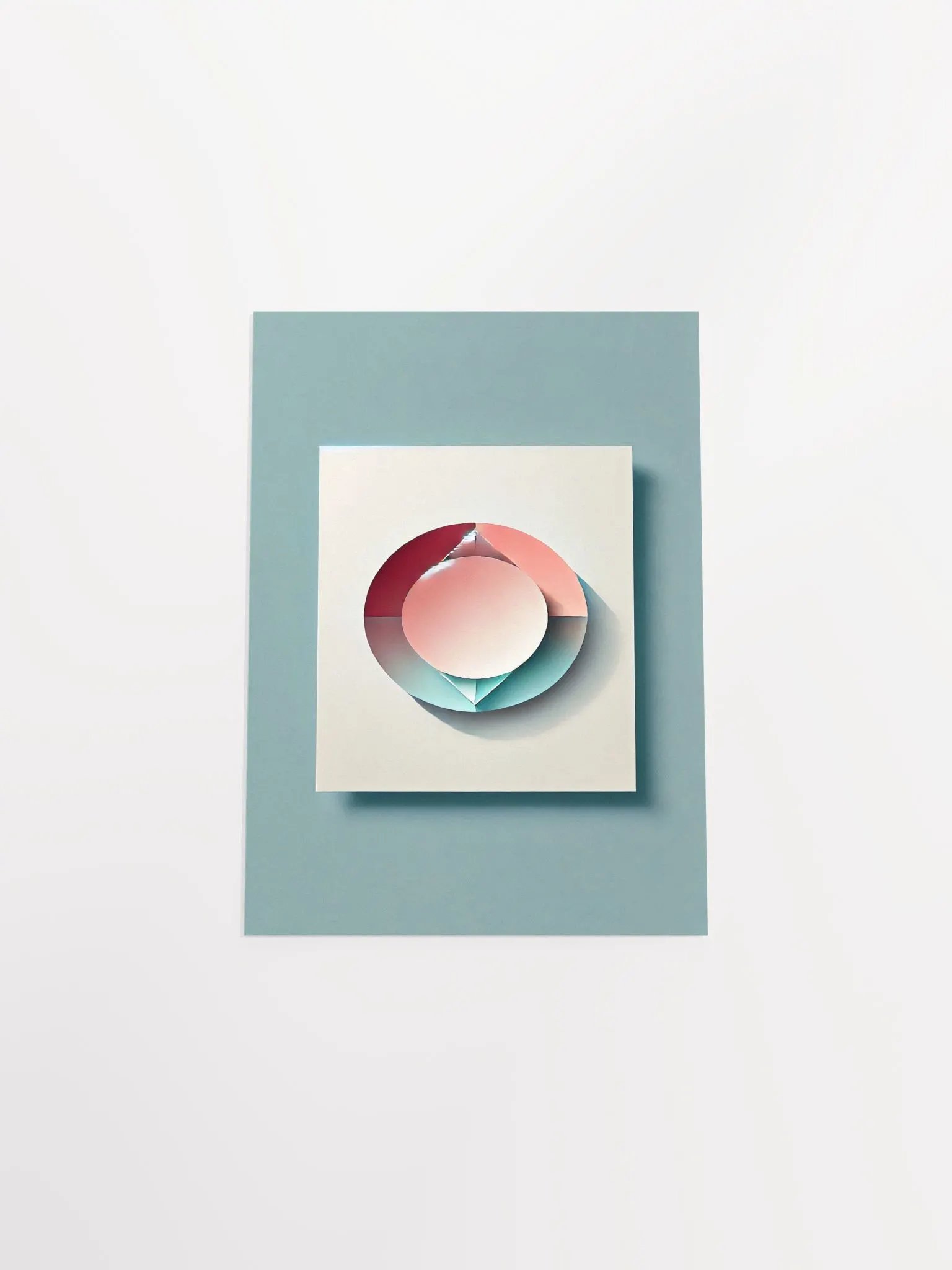 Dimensional Circles Enhanced Matte Poster product image (2)