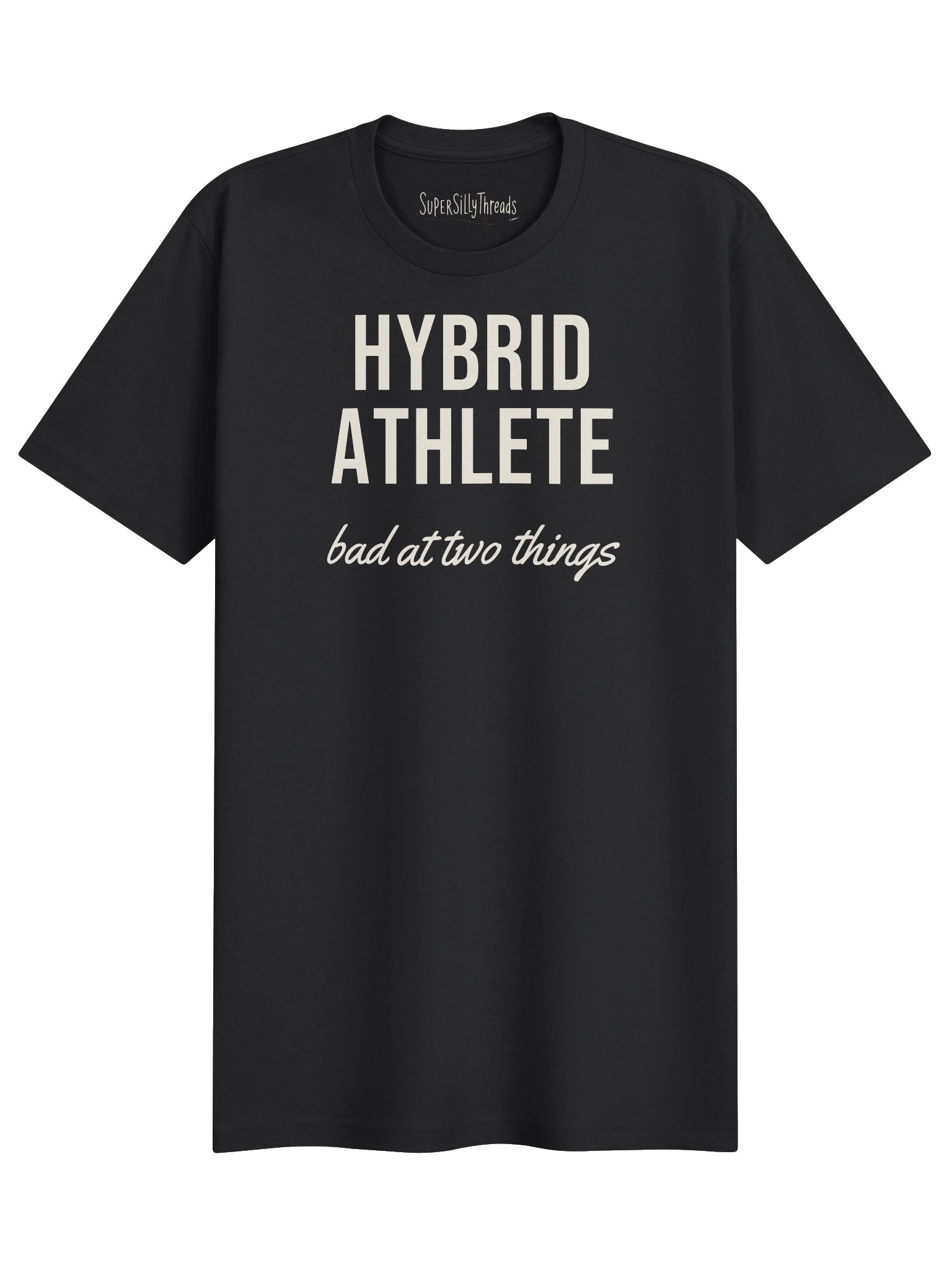 Hybrid Athlete Bad at Two Things Gym Tee product image (1)