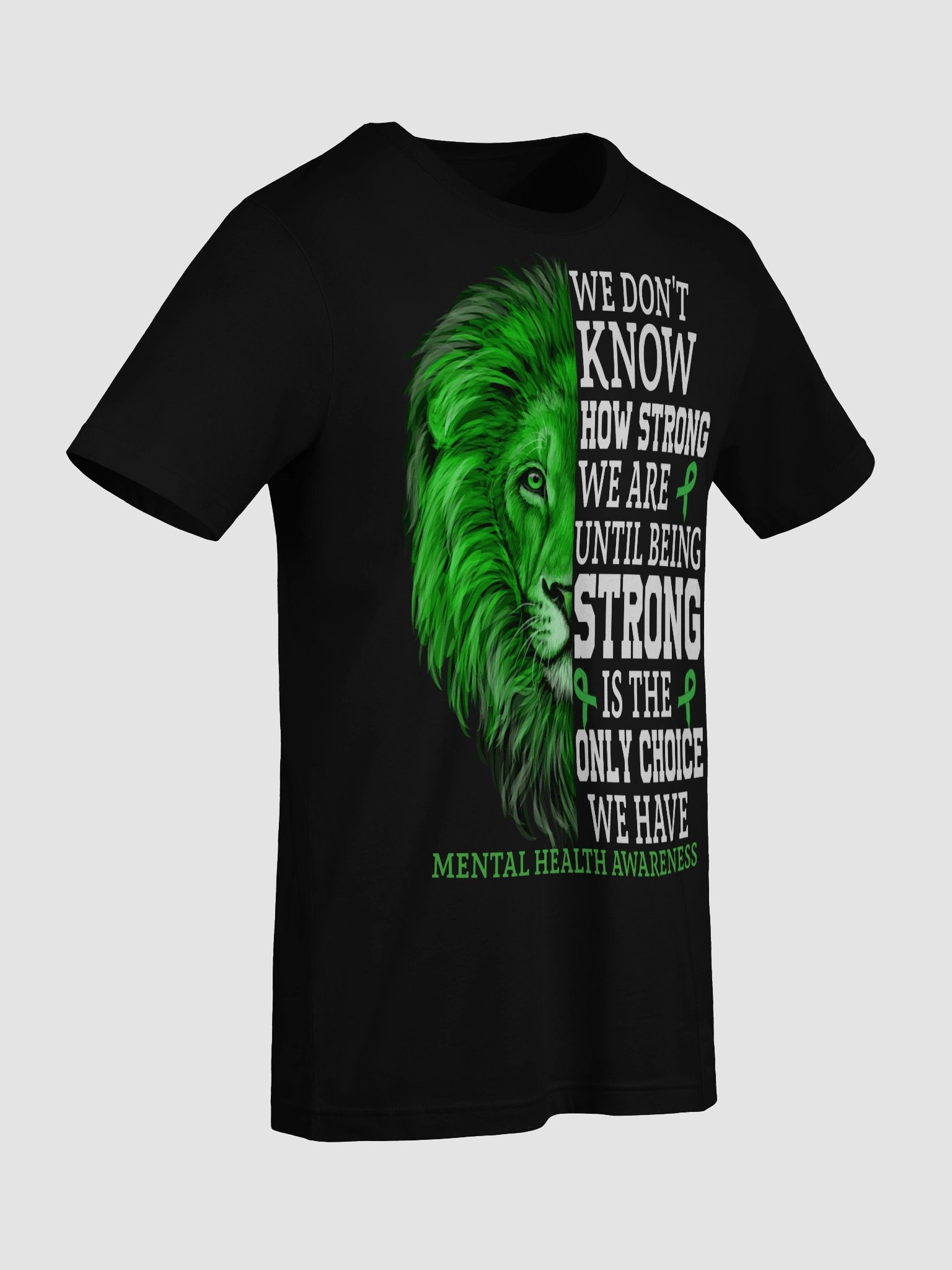 Courageous Lion Mental Health Awareness T-Shirt product image (9)