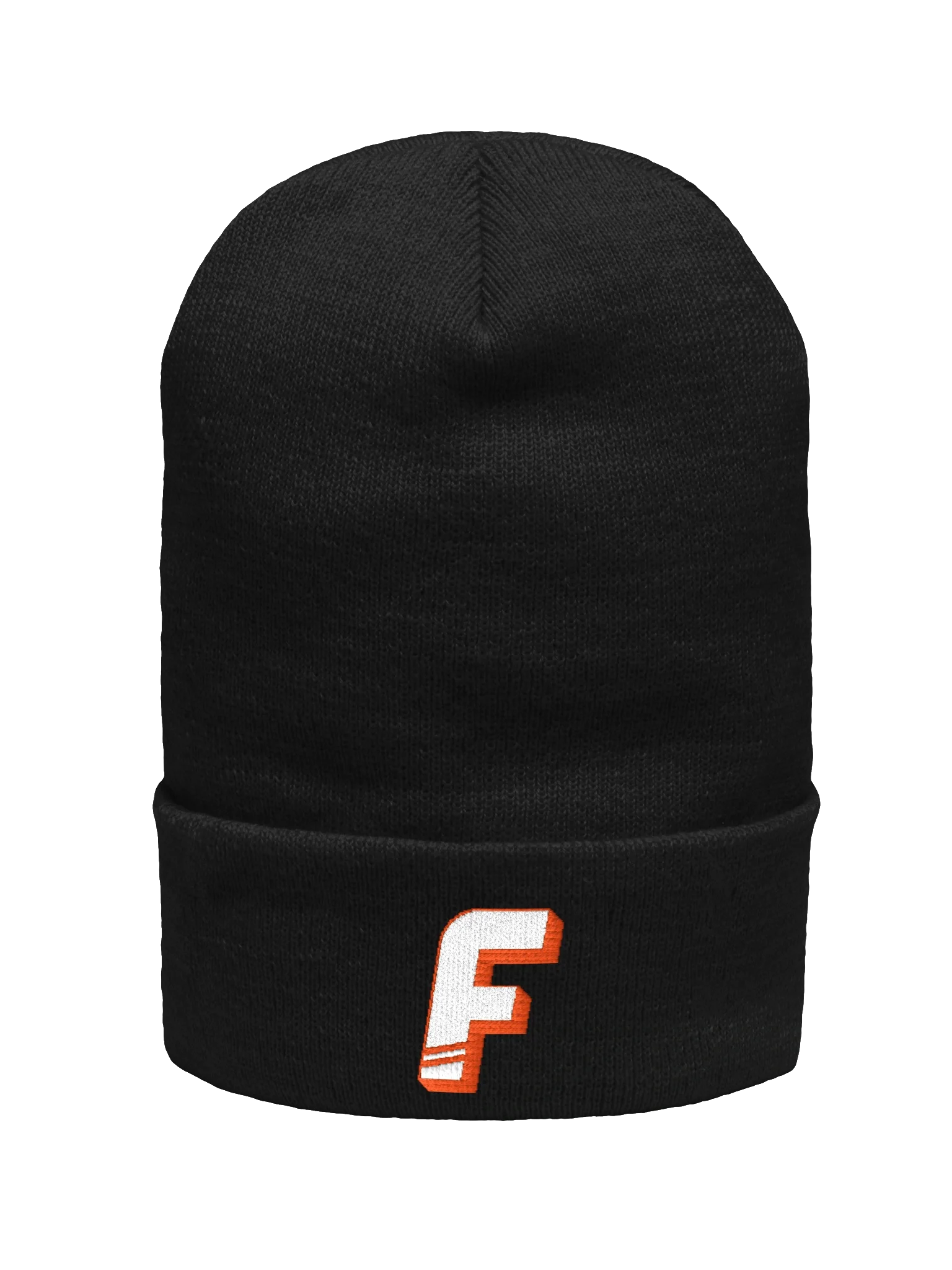 Fantasm F Cuffed Beanie, Black, Product view