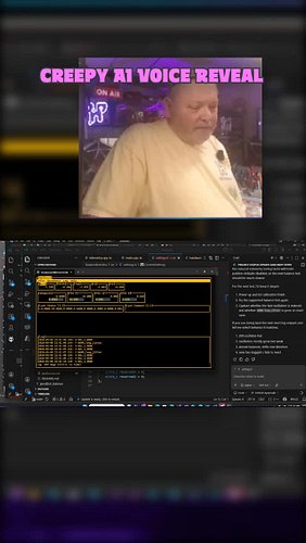 The Creepy AI Voice System #twitchstreamer #ai #coding #tech #ClipGPT #streamladder

Come see me on twitch; https://twitch.tv...