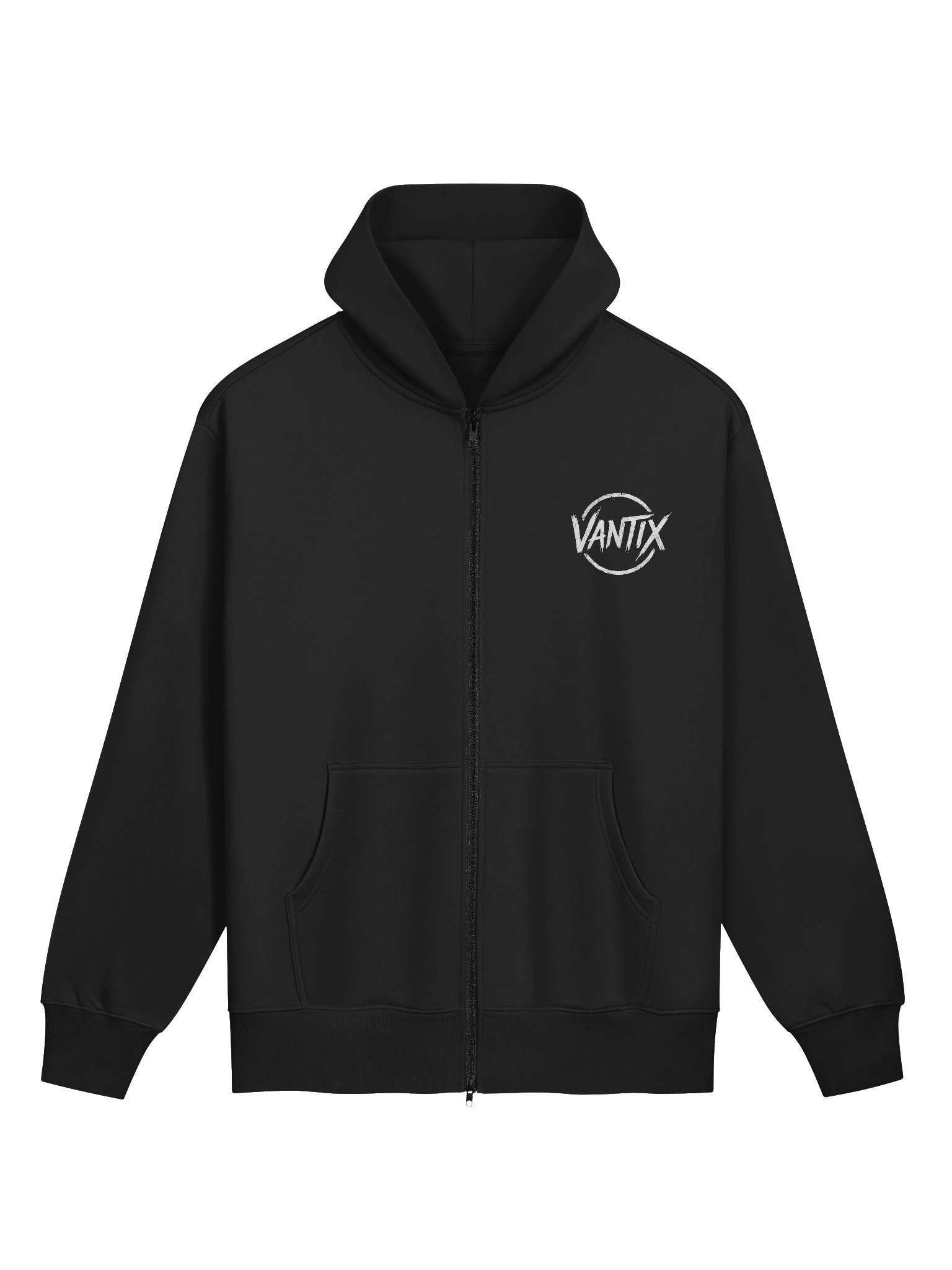 Oversized Streetwear Heavy Zip Hoodie product image (1)