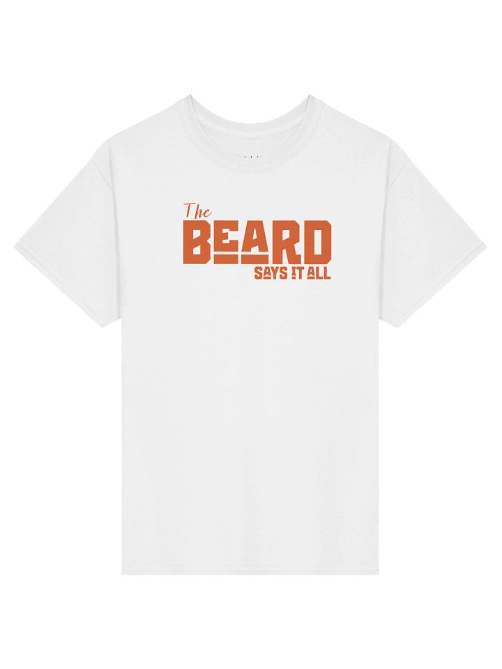 The Beard Says it All -Heavyweight T-Shirt product image (1)