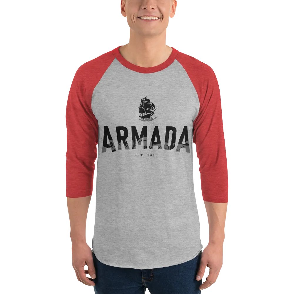 Armada Dodgeball Club Raglan Tee product image (4)