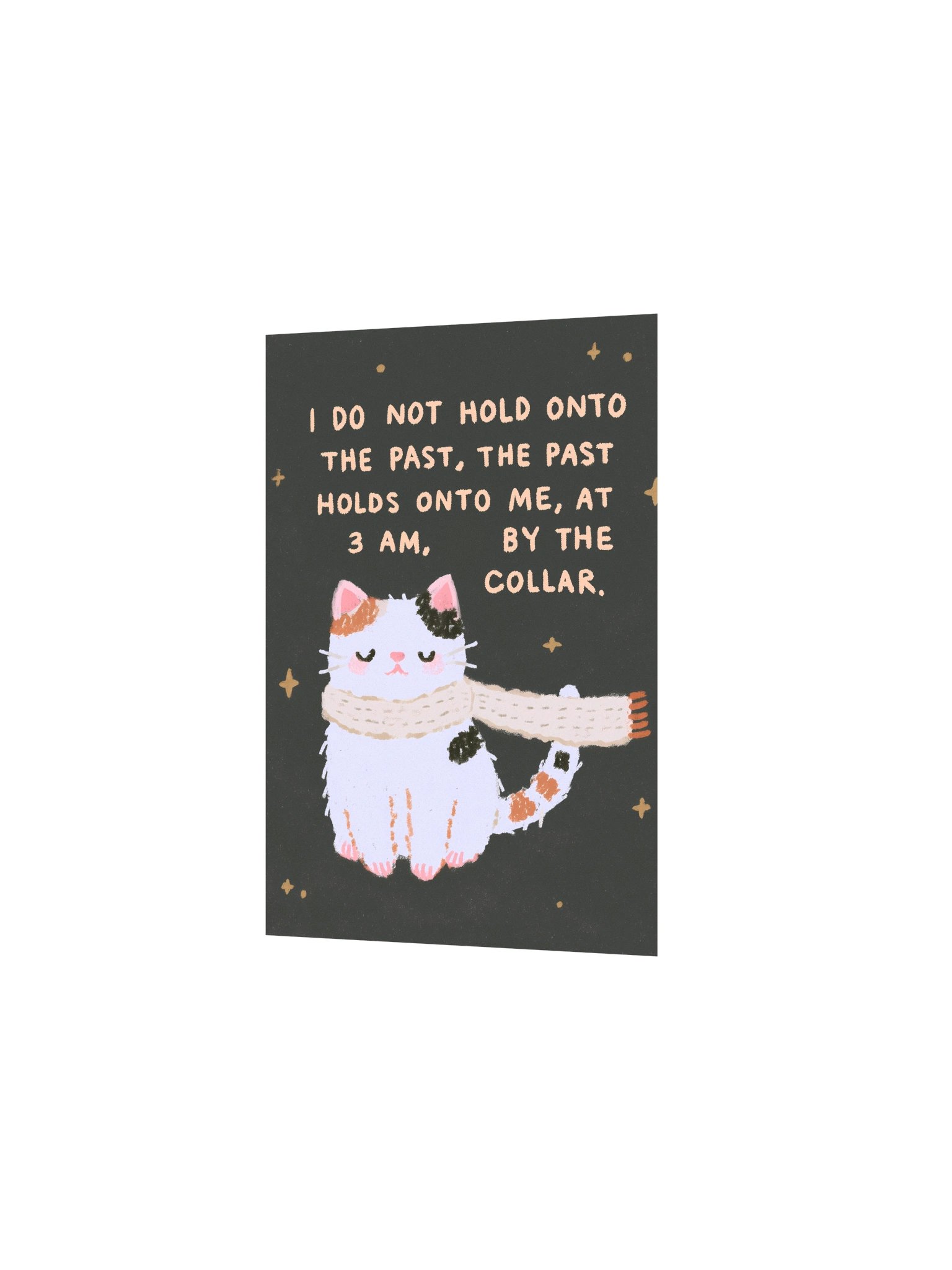 3 AM Cat Quote Poster product image (17)
