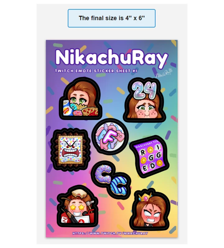Sticker Sheet #1 product image (1)