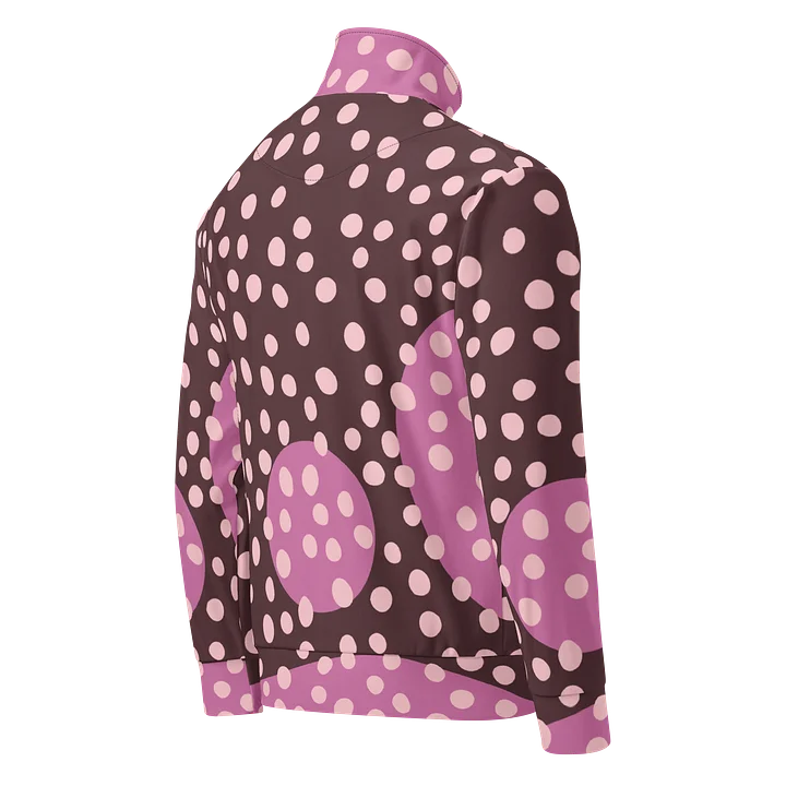 Pink Polka Wave Track Jacket product image (2)