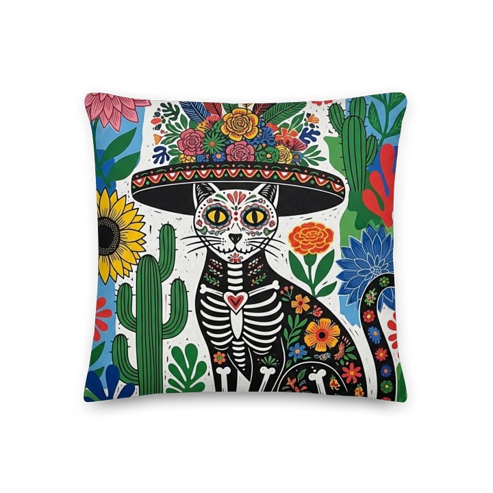 Fiesta Feline Premium Pillow product image (1)