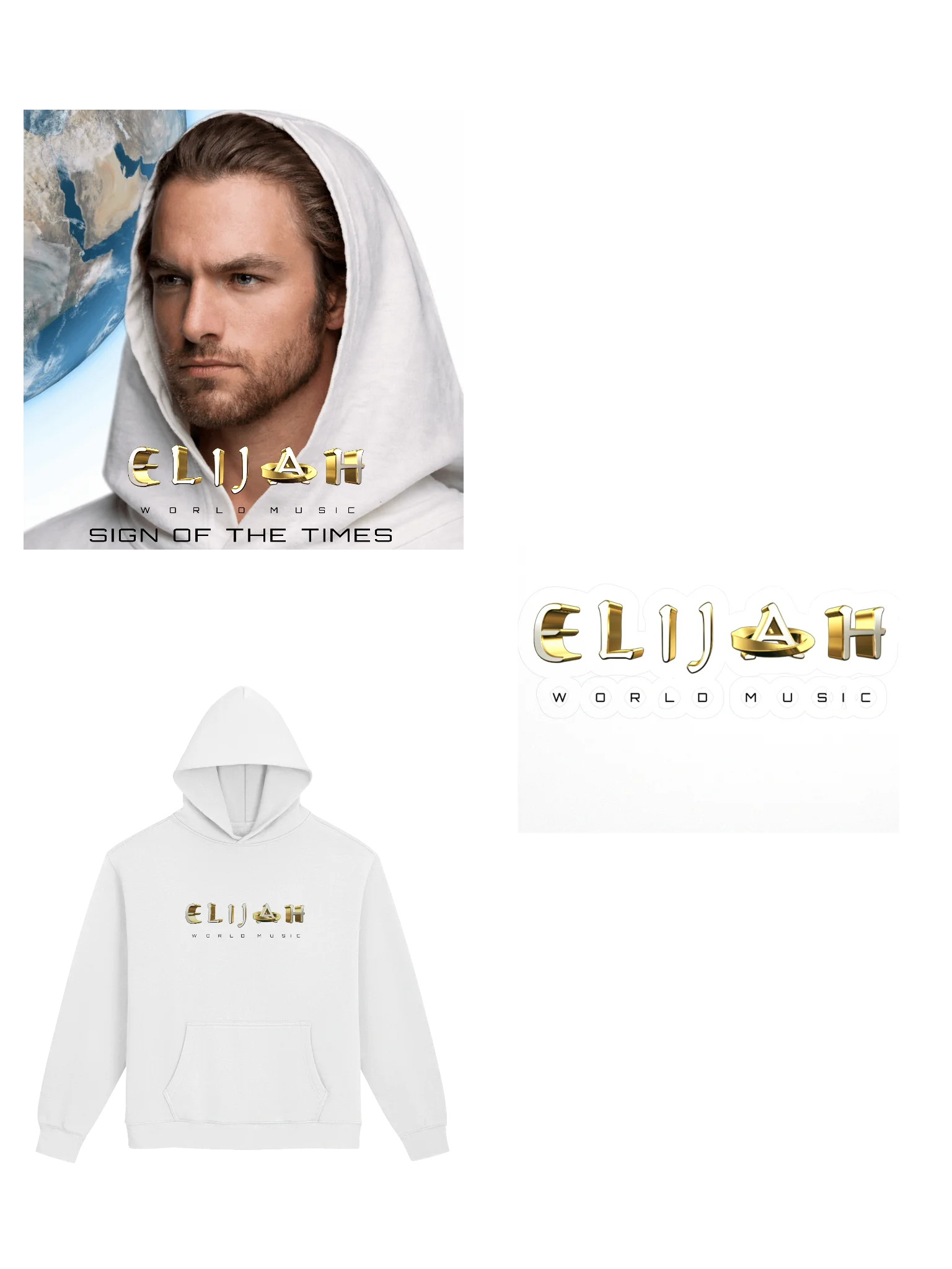 EWM Hoodie, Album & Sticker Bundle product image (1)