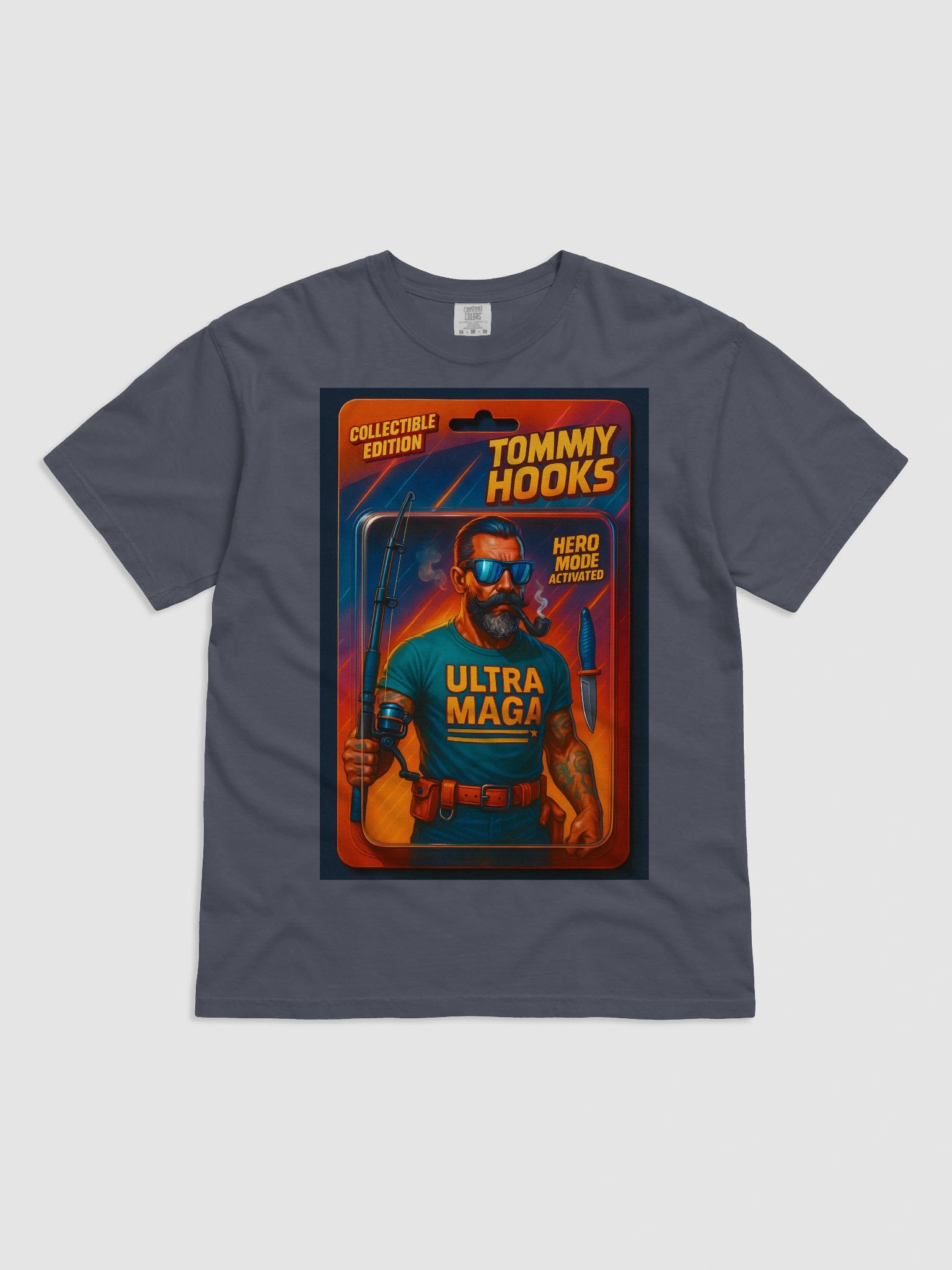 Hooks Ultra MAGA Fishing Hero T-Shirt product image (4)