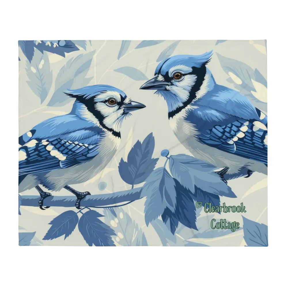 Blue Jay Throw Blanket product image (4)