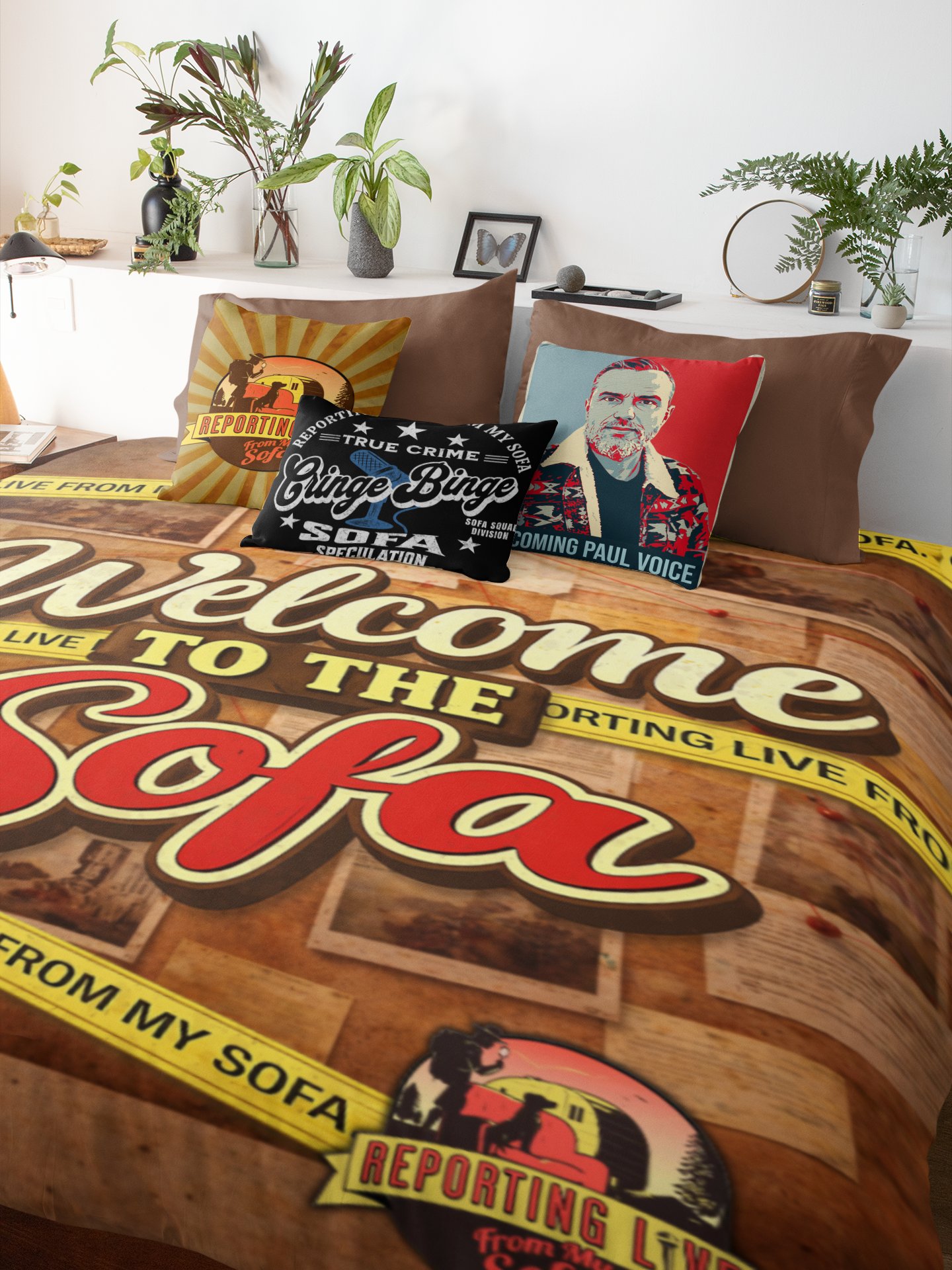 Welcome to the Sofa Cozy Fleece Blanket product image (1)
