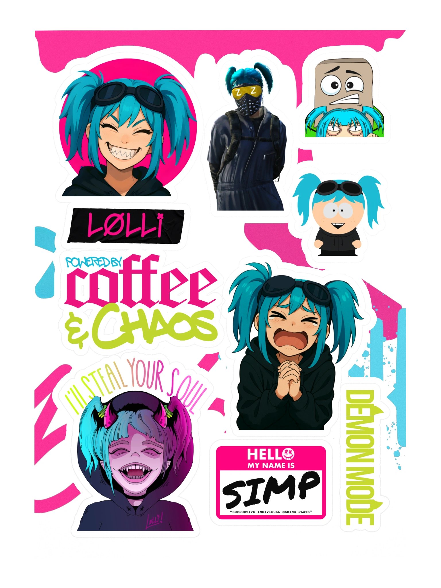Echo Echo Sticker Sheet product image (3)