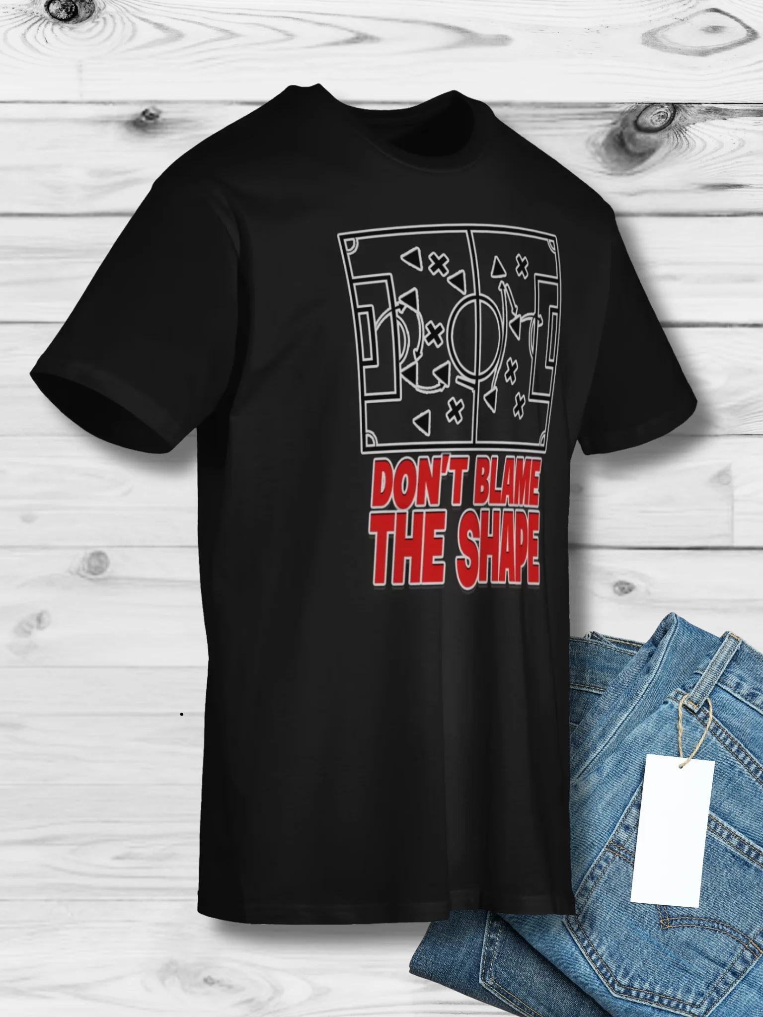 Dont Blame The Shape AS Colour Unisex Premium T-Shirt product image (1)