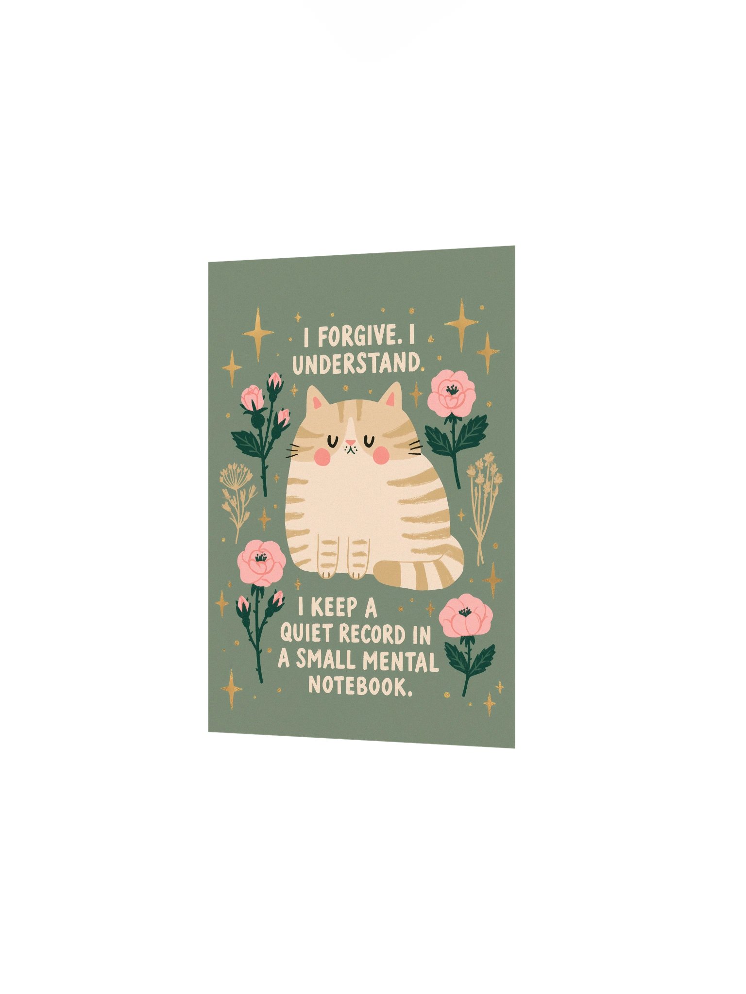 I Forgive, I Understand Cat Poster product image (12)