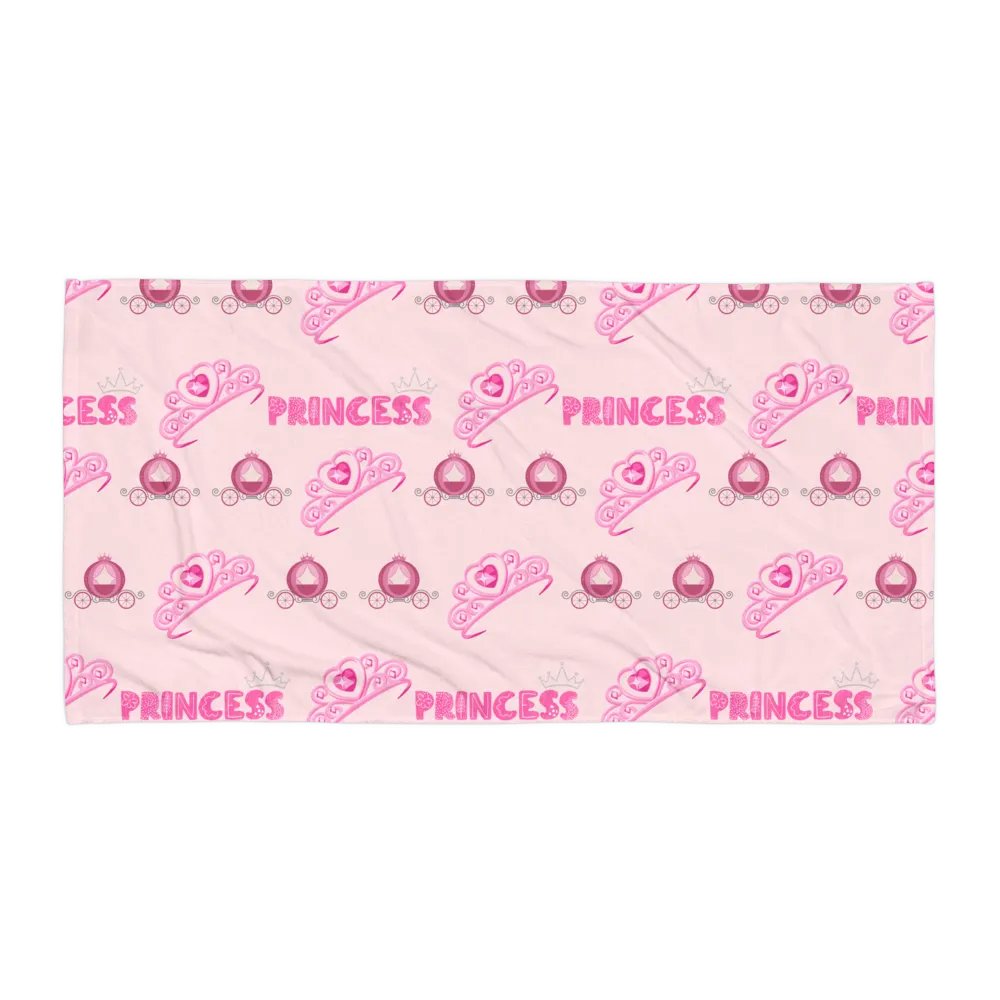Pink Princess Sublimated Towel product image (2)