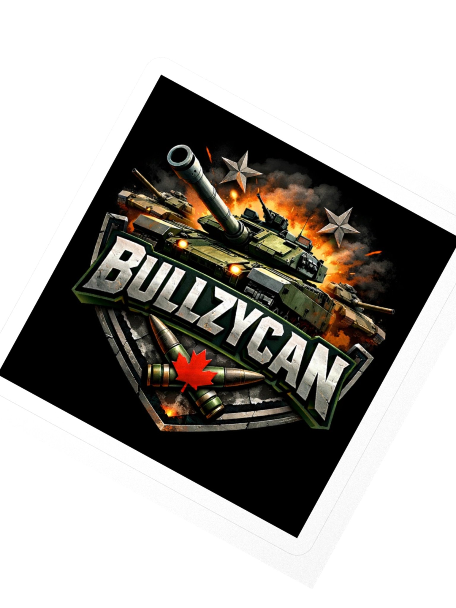 BULLZYCAN Explosive Emblem Stickers product image (3)