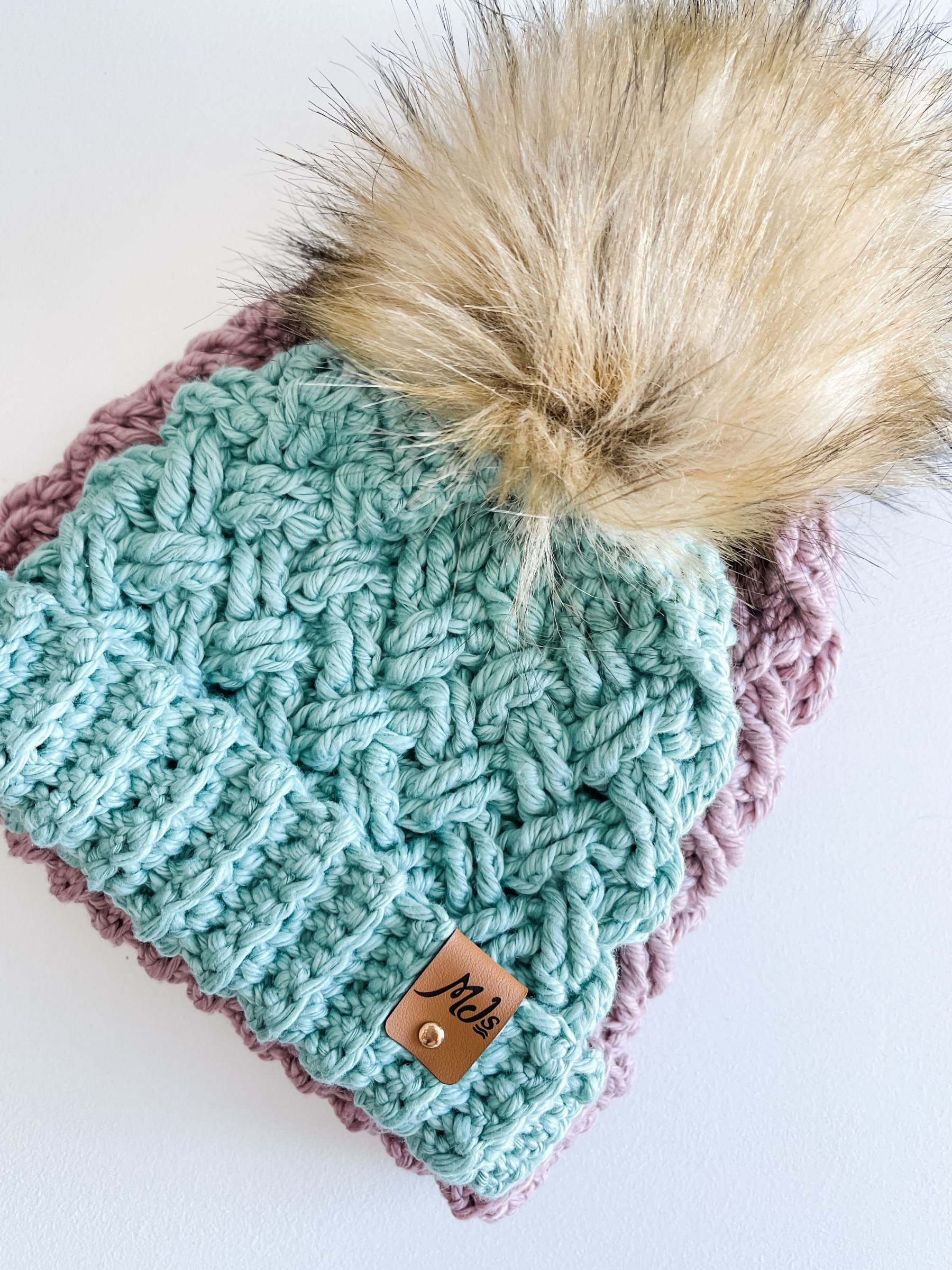 Bulky Celtic Beanie Crochet Pattern product image (5)