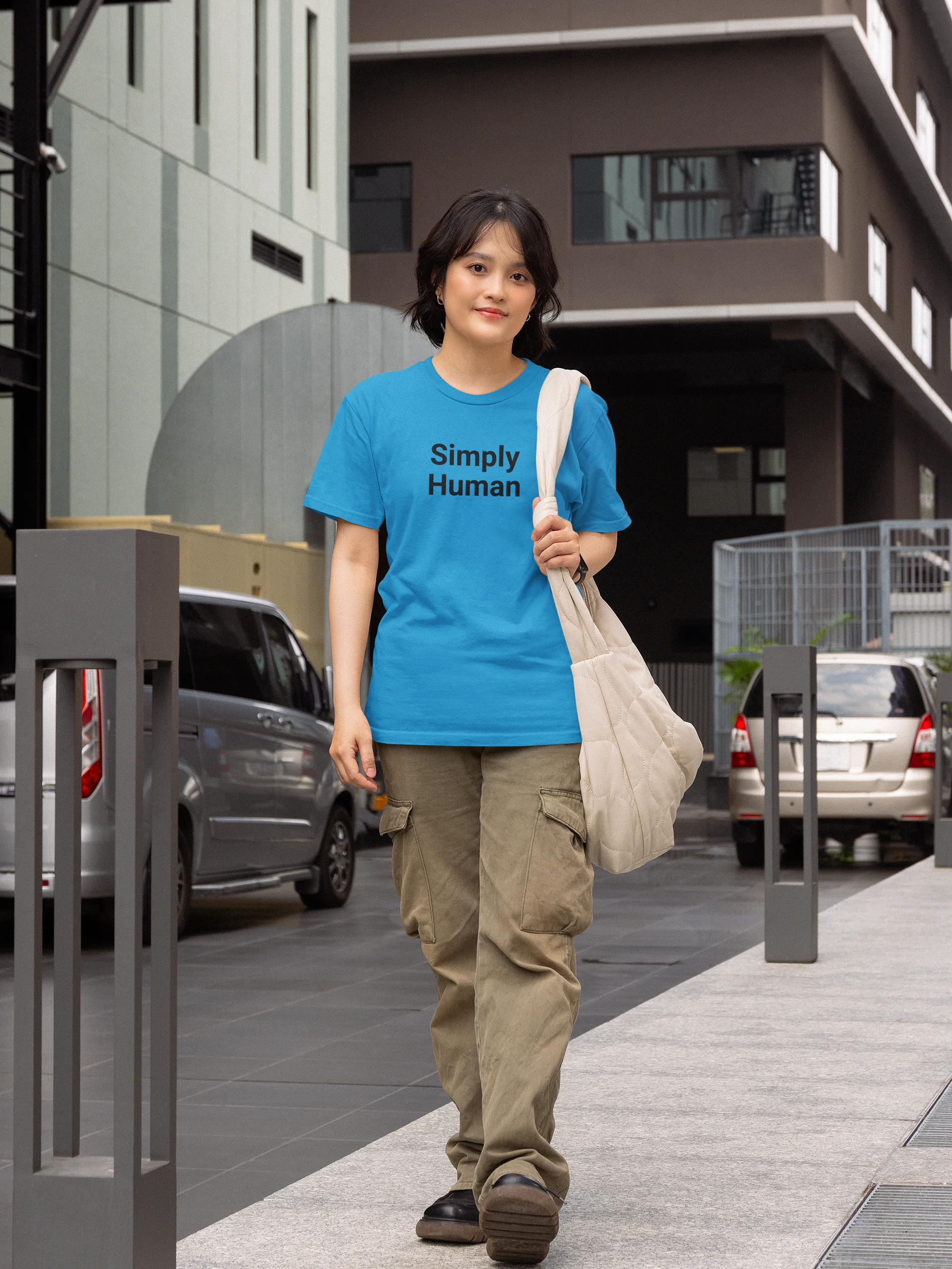 “Simply Human” My Vibe Cotton T-Shirt #2 product image (1)