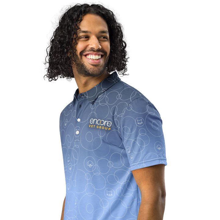 Encore Vet Group Patterned Polo product image (2)