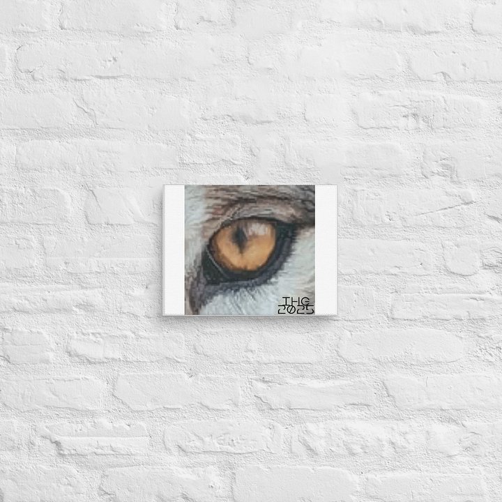 Wolf Eye Digital Drawing Print Canvas product image (9)