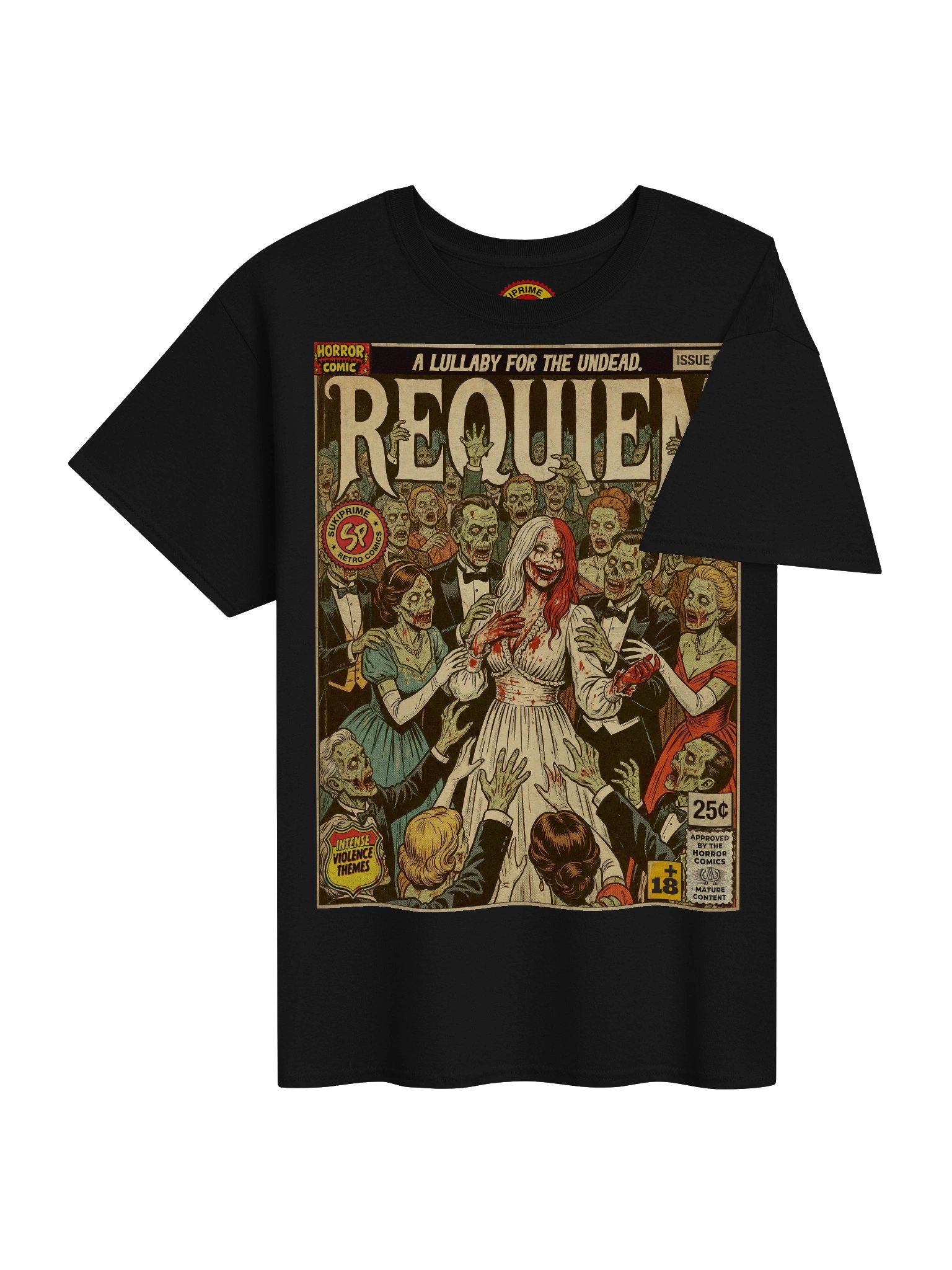 Resident Evil Requiem Selena Corey Comic Art T-Shirt product image (4)