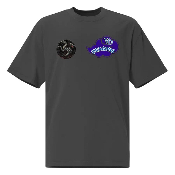 THE BLUE SEA RAIN CLOUD OVERSIZED TEE product image (1)